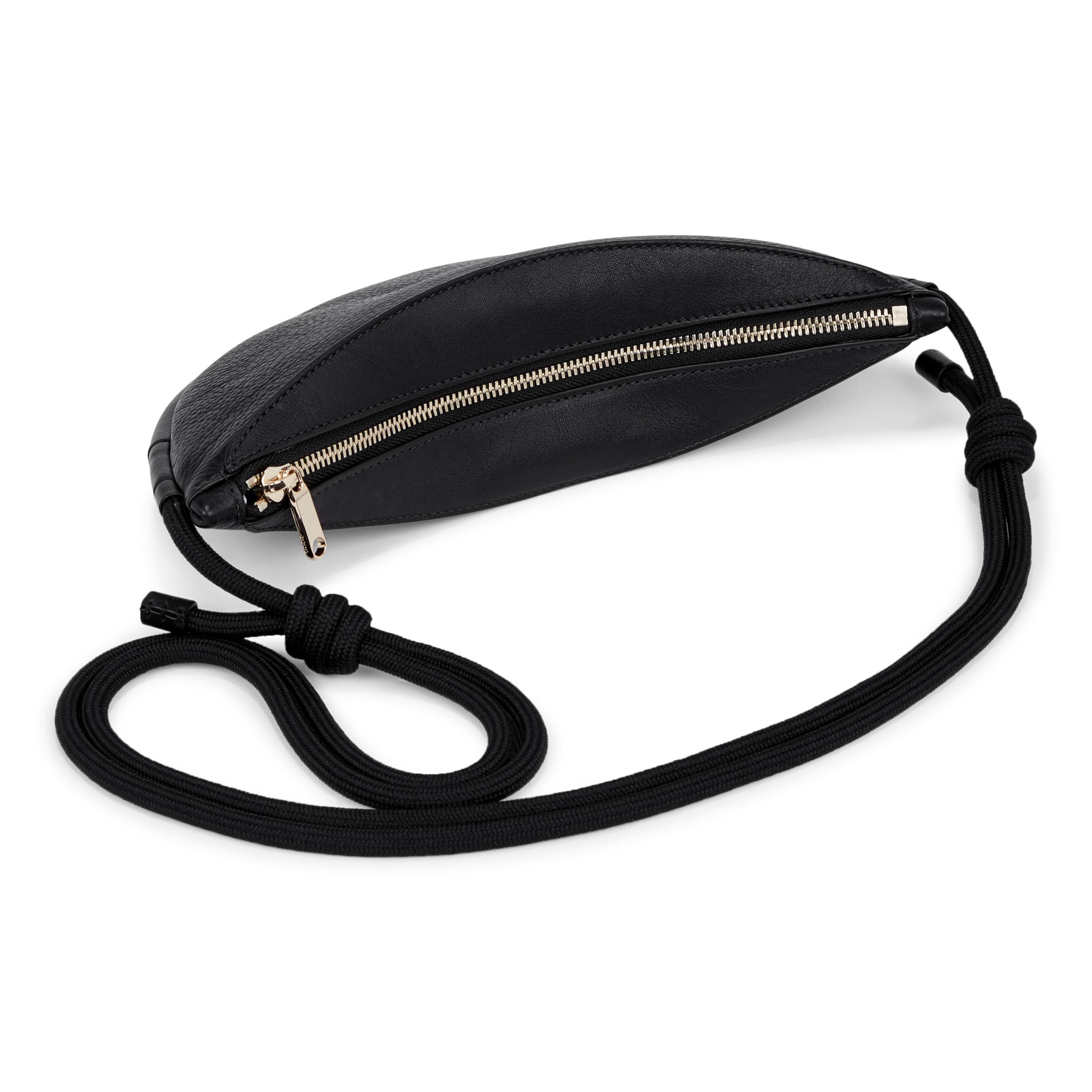 ECCO Fortune レザーショルダーバッグ | ブラック