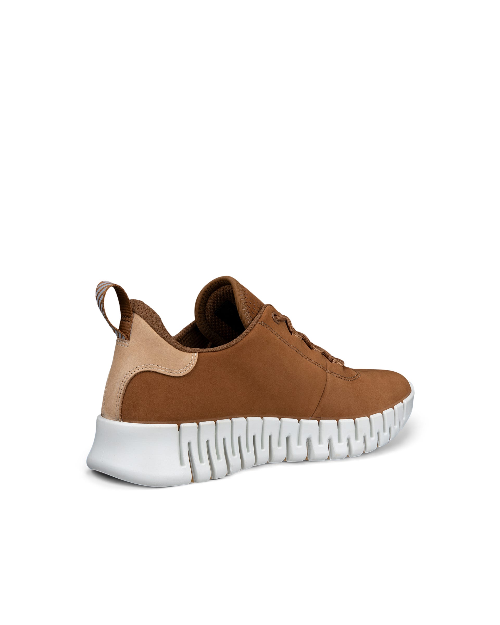 ECCO® GRUUV dame sneakers nubuk - Brun - Back