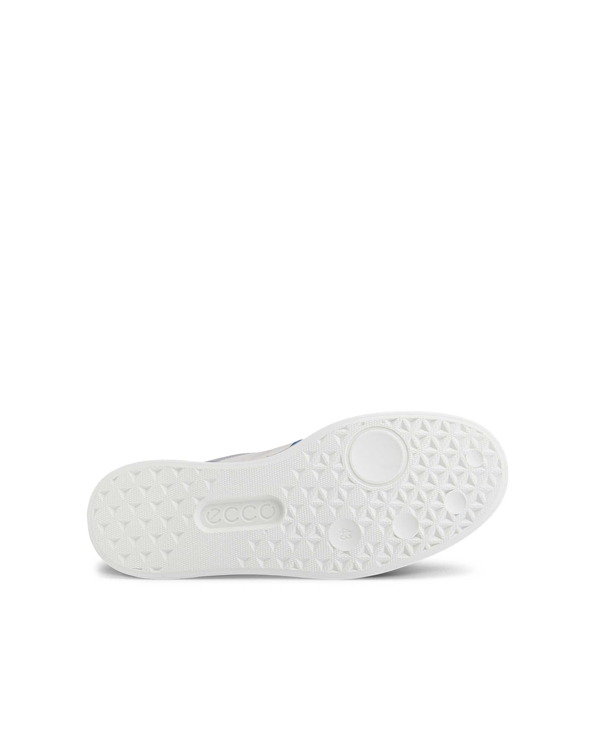 ECCO street 720 MEN メンズ レザーGore-Texスニーカー - ブルー - Sole