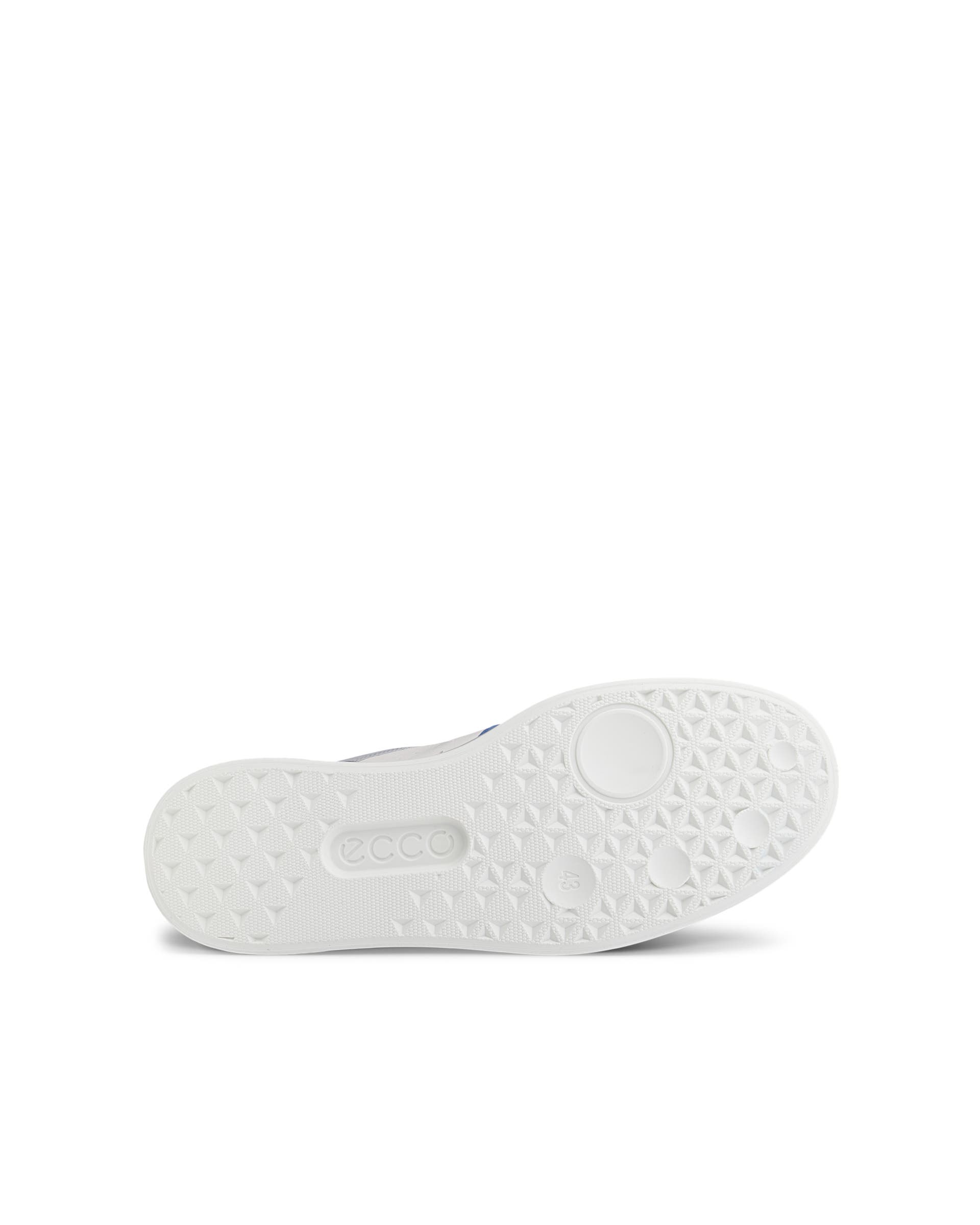 ECCO street 720 MEN メンズ レザーGore-Texスニーカー - ブルー - Sole