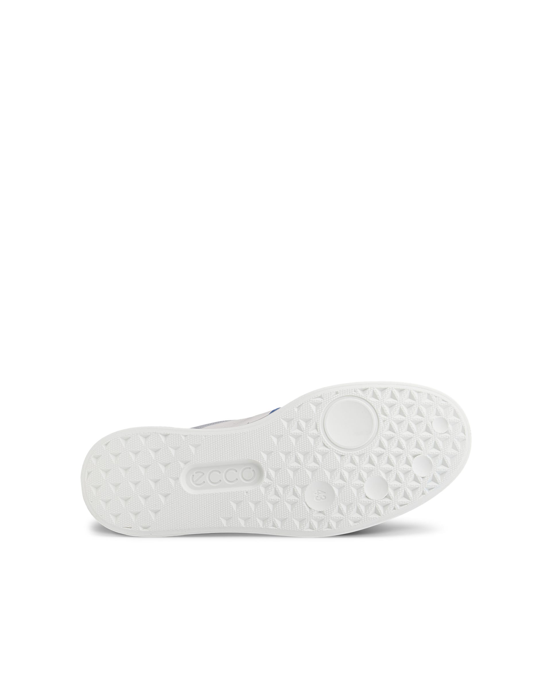 ECCO street 720 MEN メンズ レザーGore-Texスニーカー - ブルー - Sole