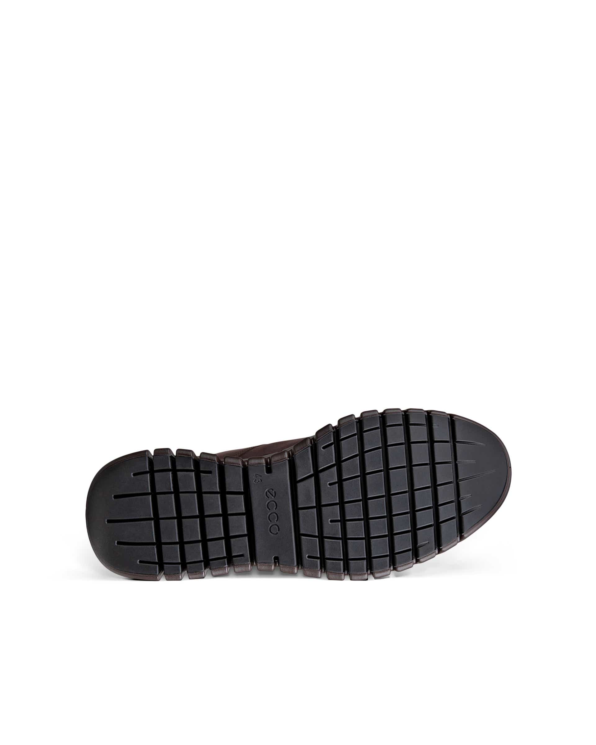 ECCO® GRUUV muške tenisice od nubuka Gore-Tex - Smeđa - Sole