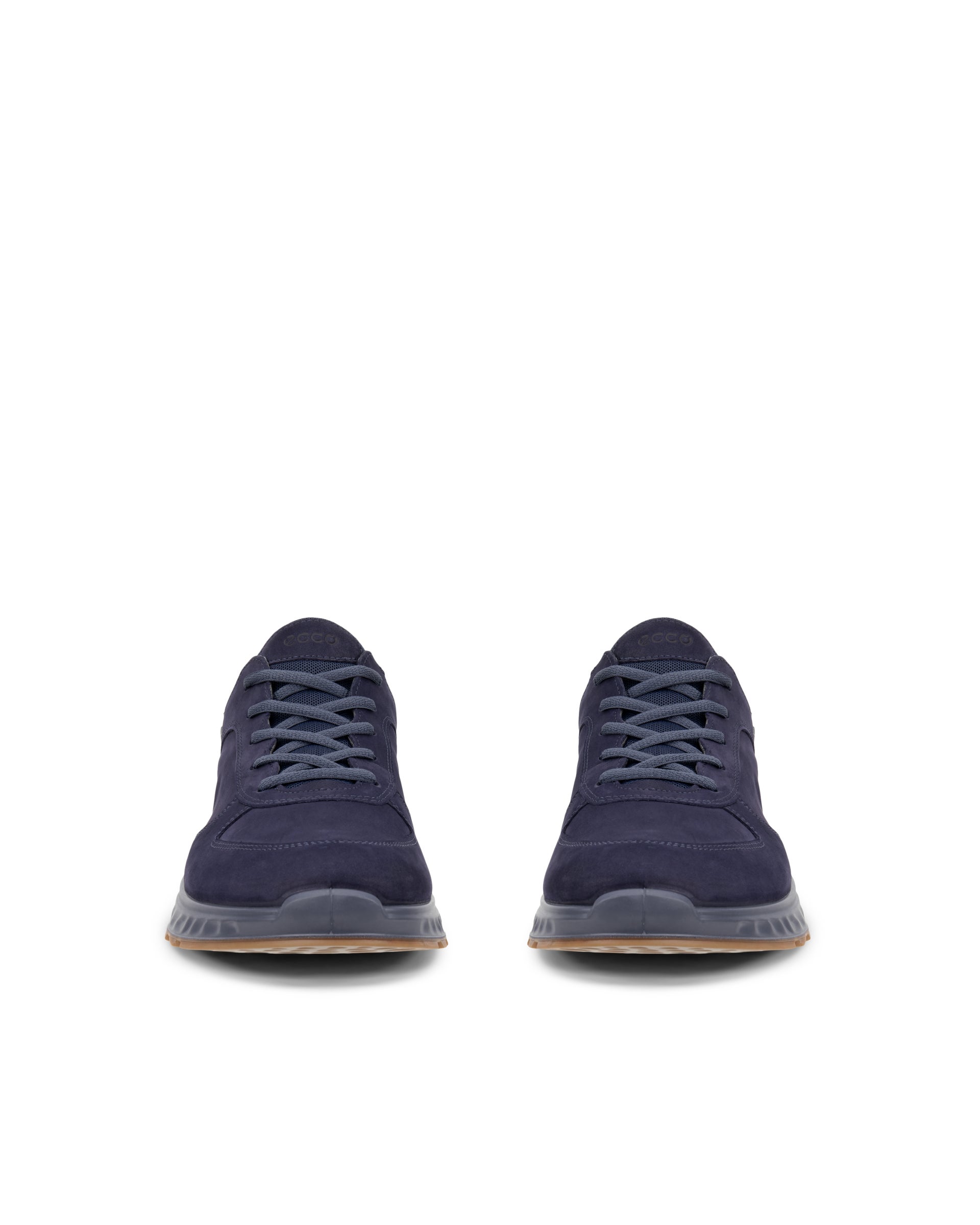 Moški Gore-Tex športni čevlji iz usnja nubuk ECCO® Exostride - Modra - Front pair