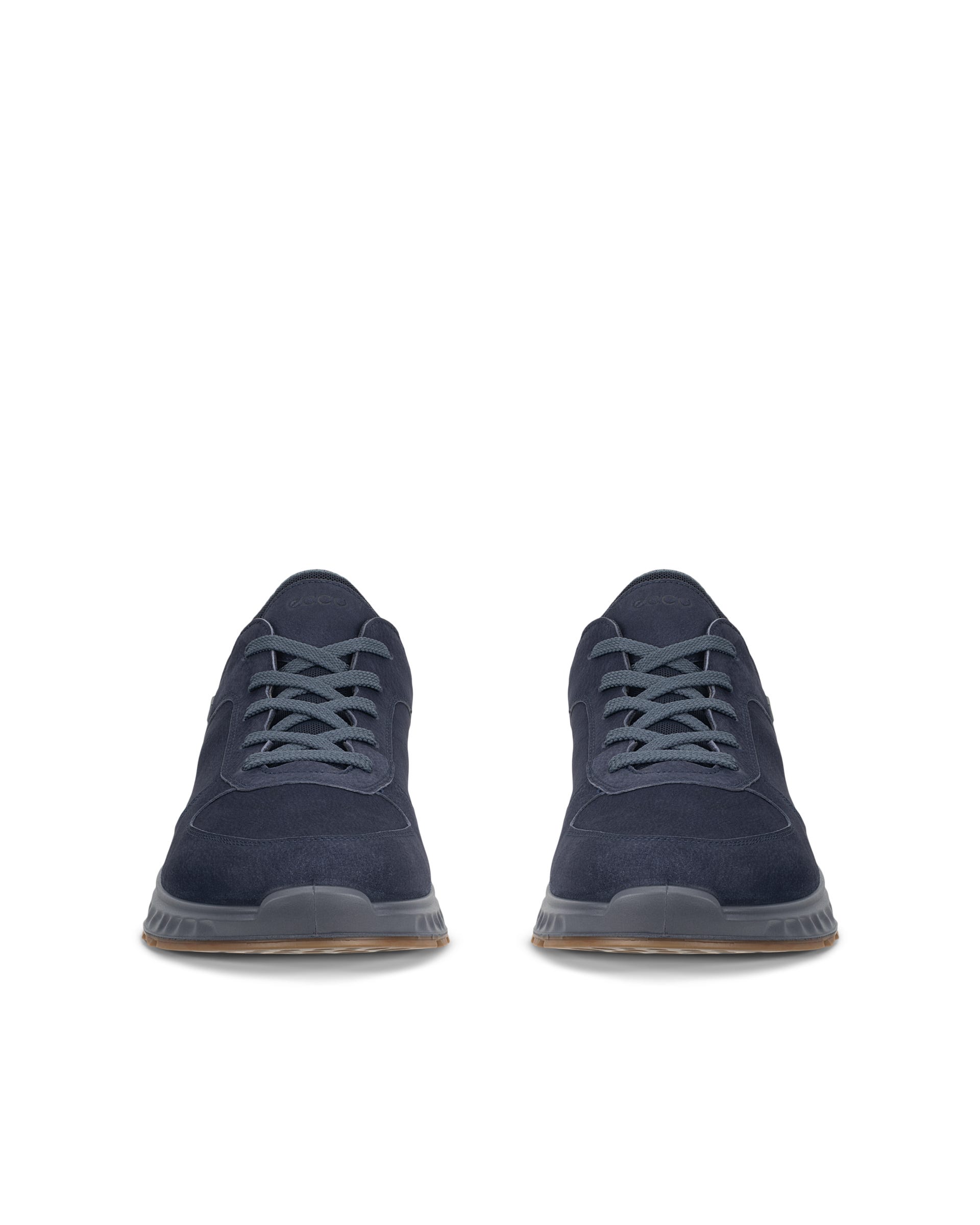 ECCO® EXOSTRIDE baskets de plein air en nubuck Gore-Tex pour homme - Bleu - Outside