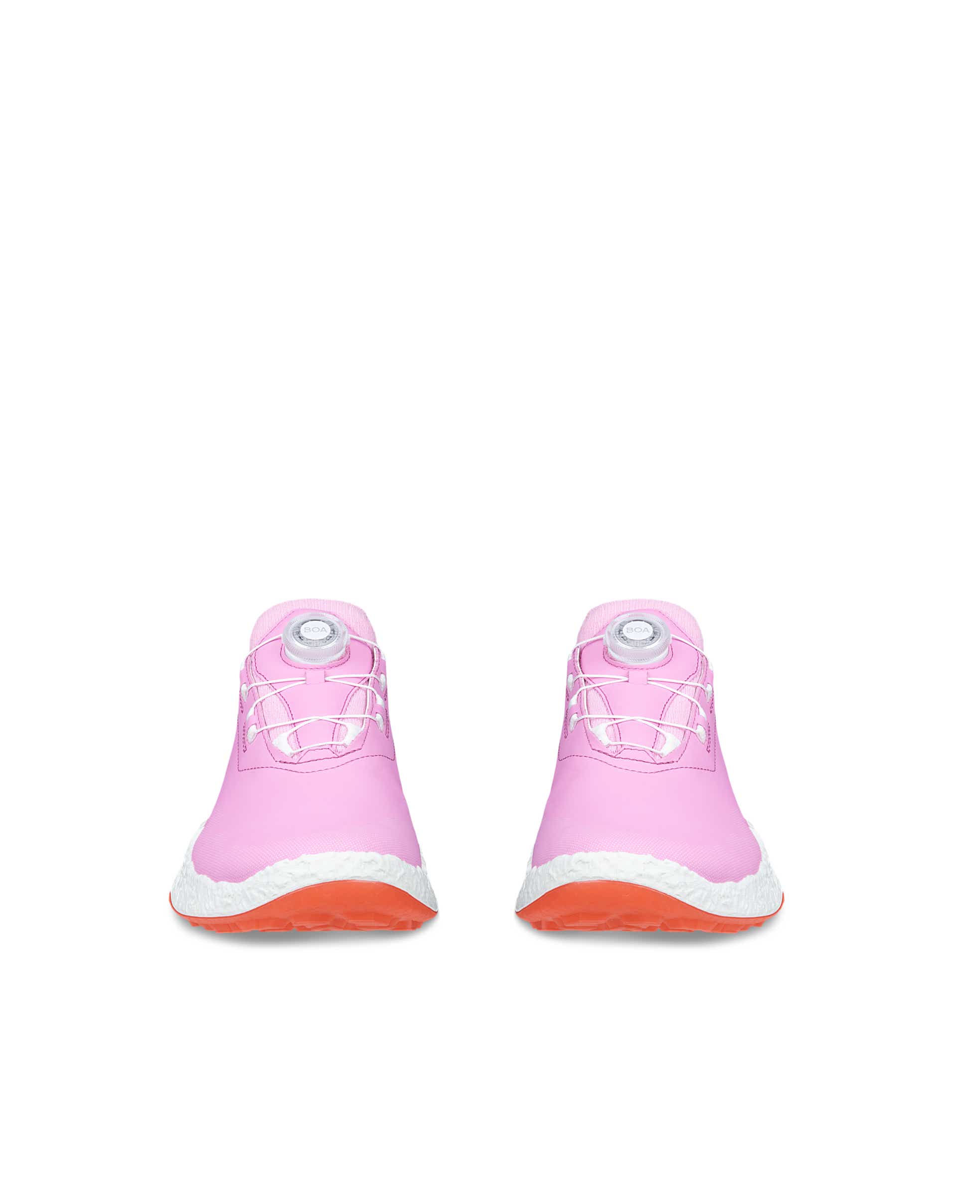 ECCO® GOLF BIOM H5 golfsko i vandtæt i læder til damer - Pink - Front pair