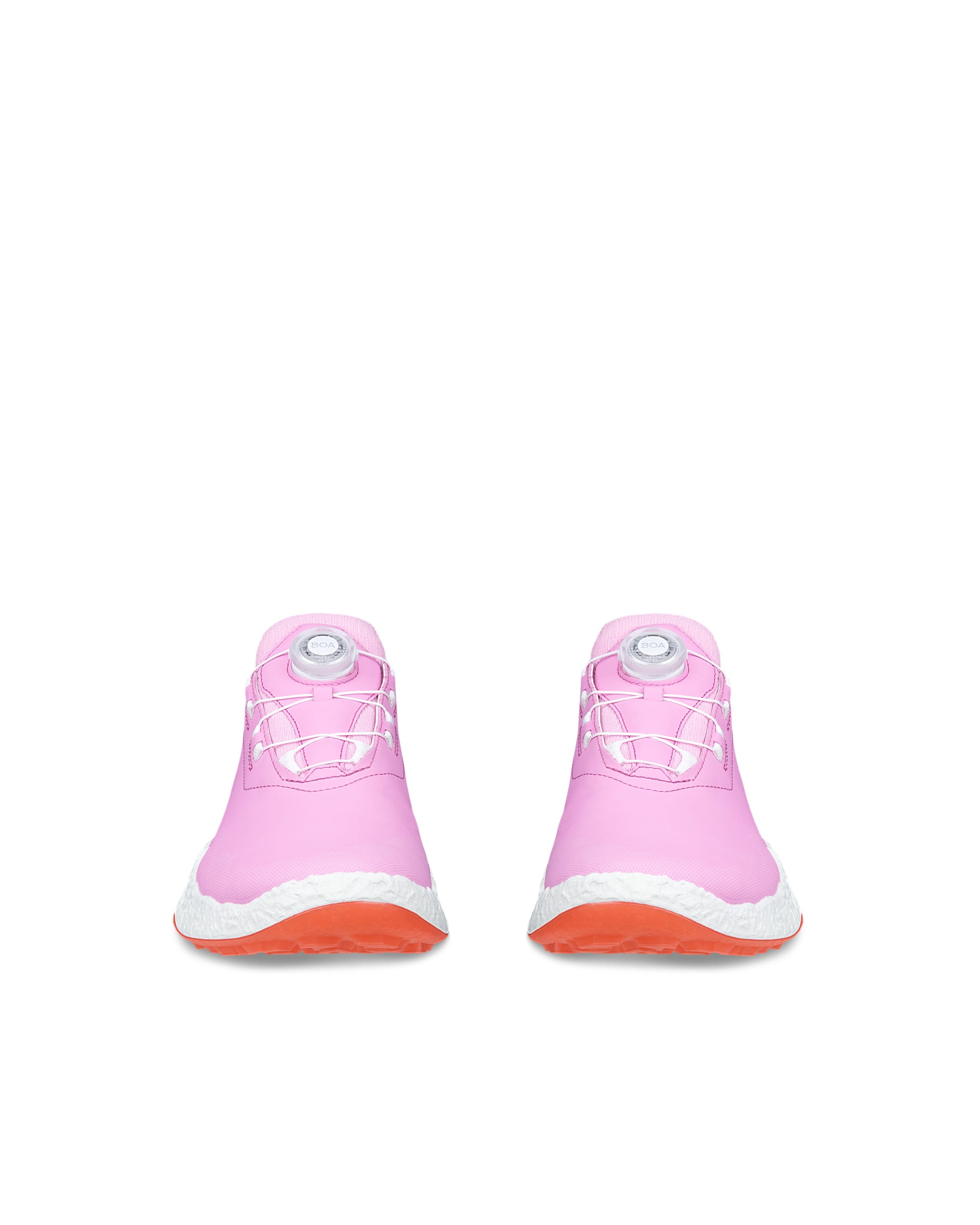 ECCO® GOLF BIOM H5 golfsko i vandtæt i læder til damer - Pink - Front pair