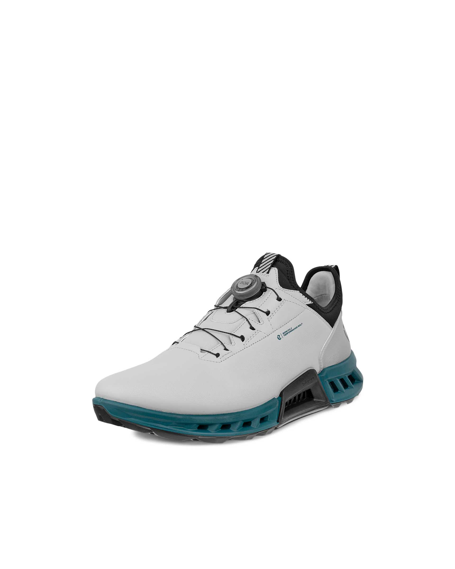 ECCO Golf BIOM C4 BOA メンズ レザーGore-Texゴルフシューズ - グレー - Main