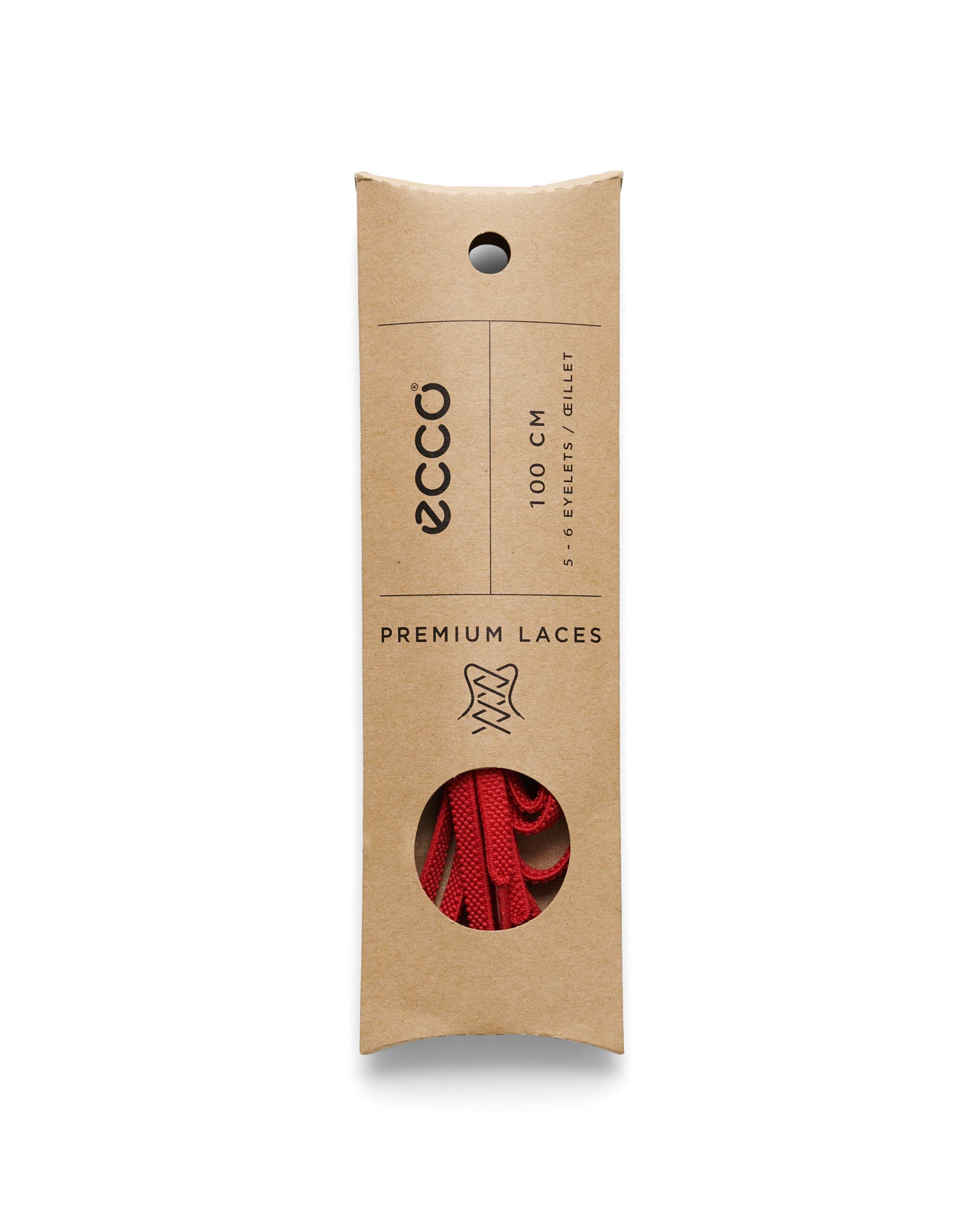 ECCO ELASTIC SHOELACE - Red - Detail-2