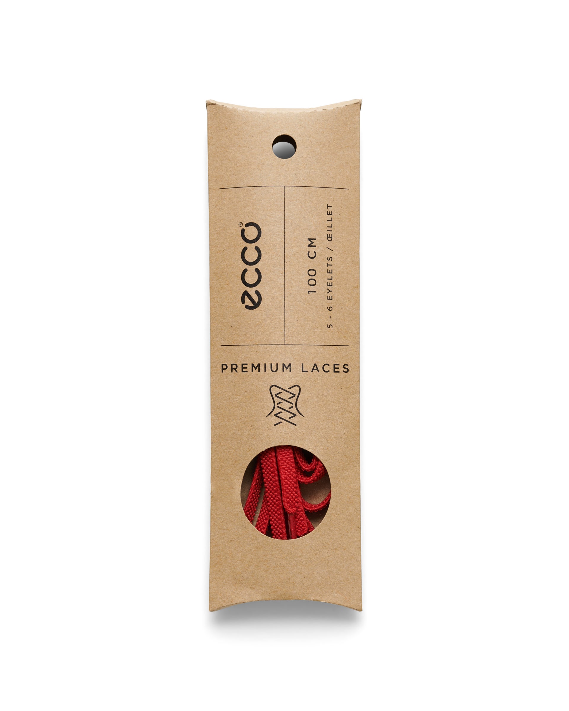 ECCO ELASTIC SHOELACE - Red - Detail-2