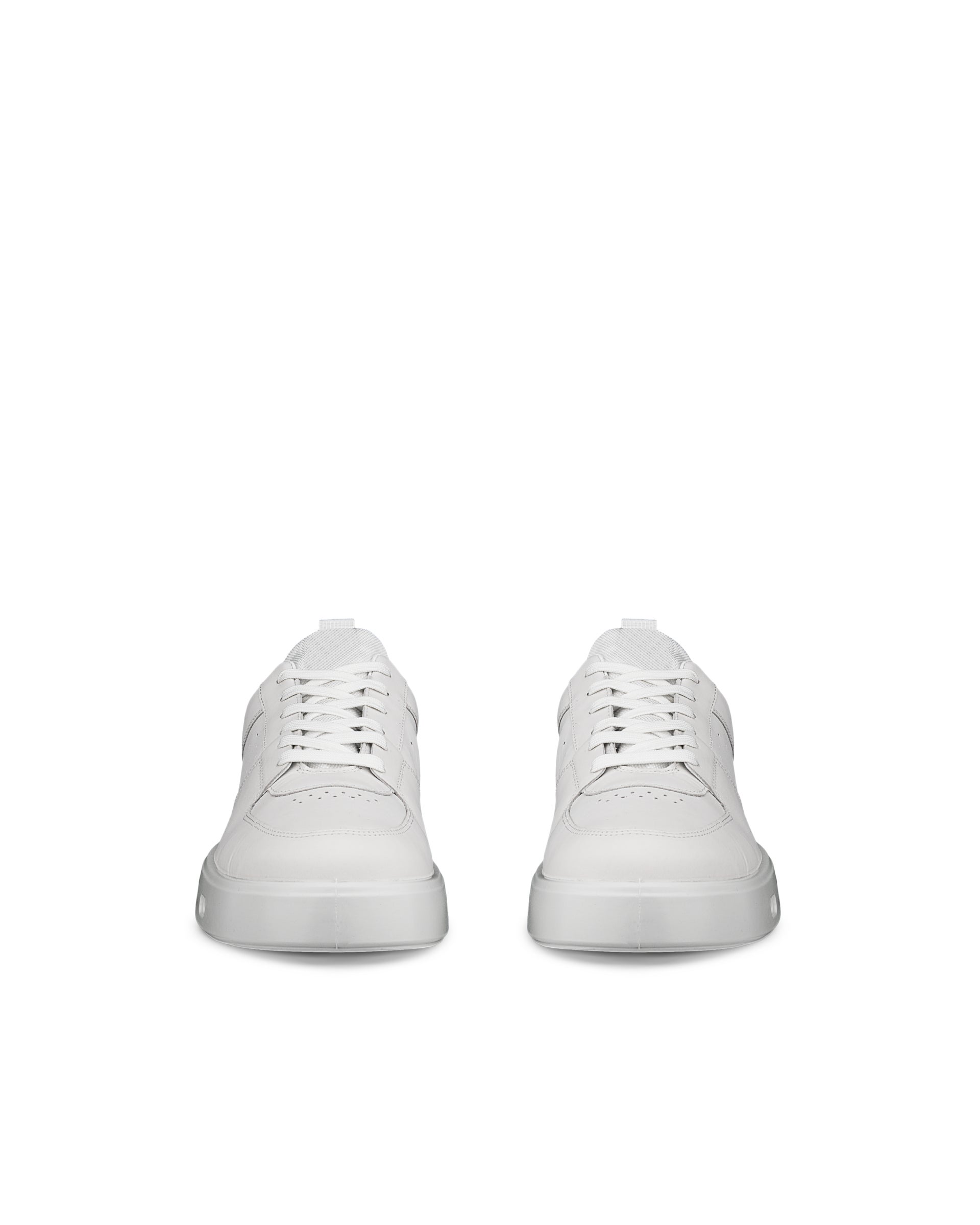 Pánske kožené tenisky Gore-Tex ECCO® Street 720 - Biela - Front pair