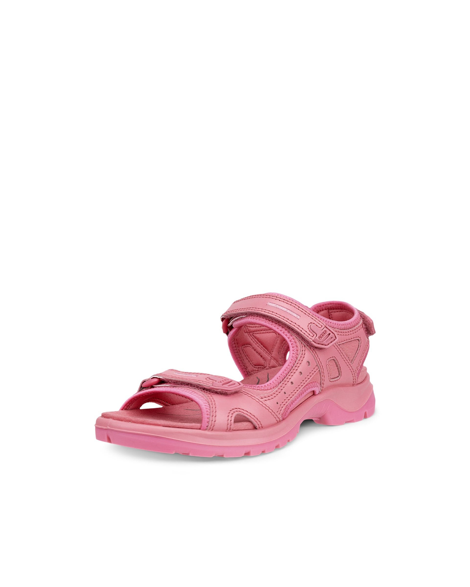 ECCO Offroad ウィメンズ レザーハイキングサンダル - ピンク - Main