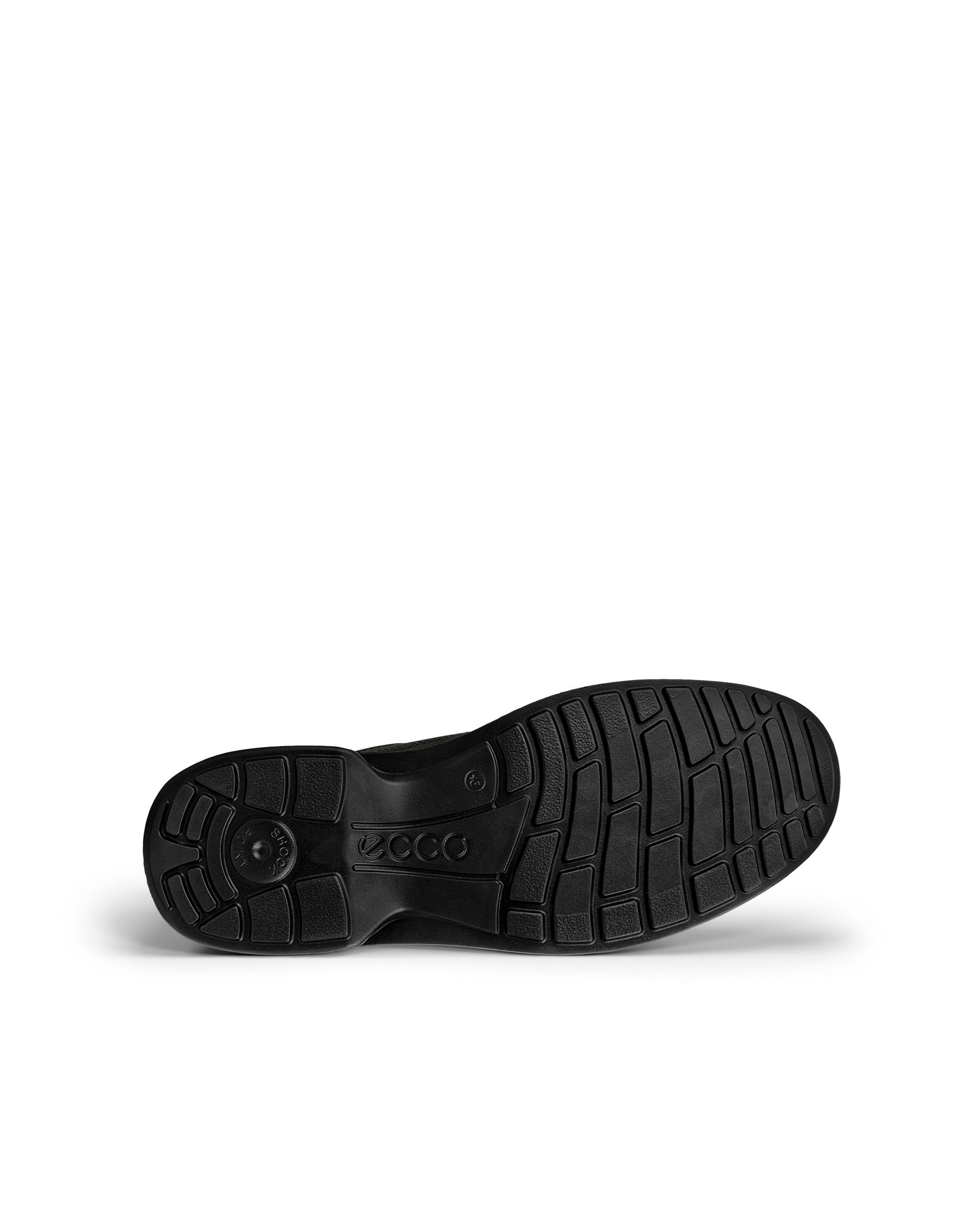 Men's ECCO® Turn Nubuck Gore-Tex Derby Shoe - Black - Sole