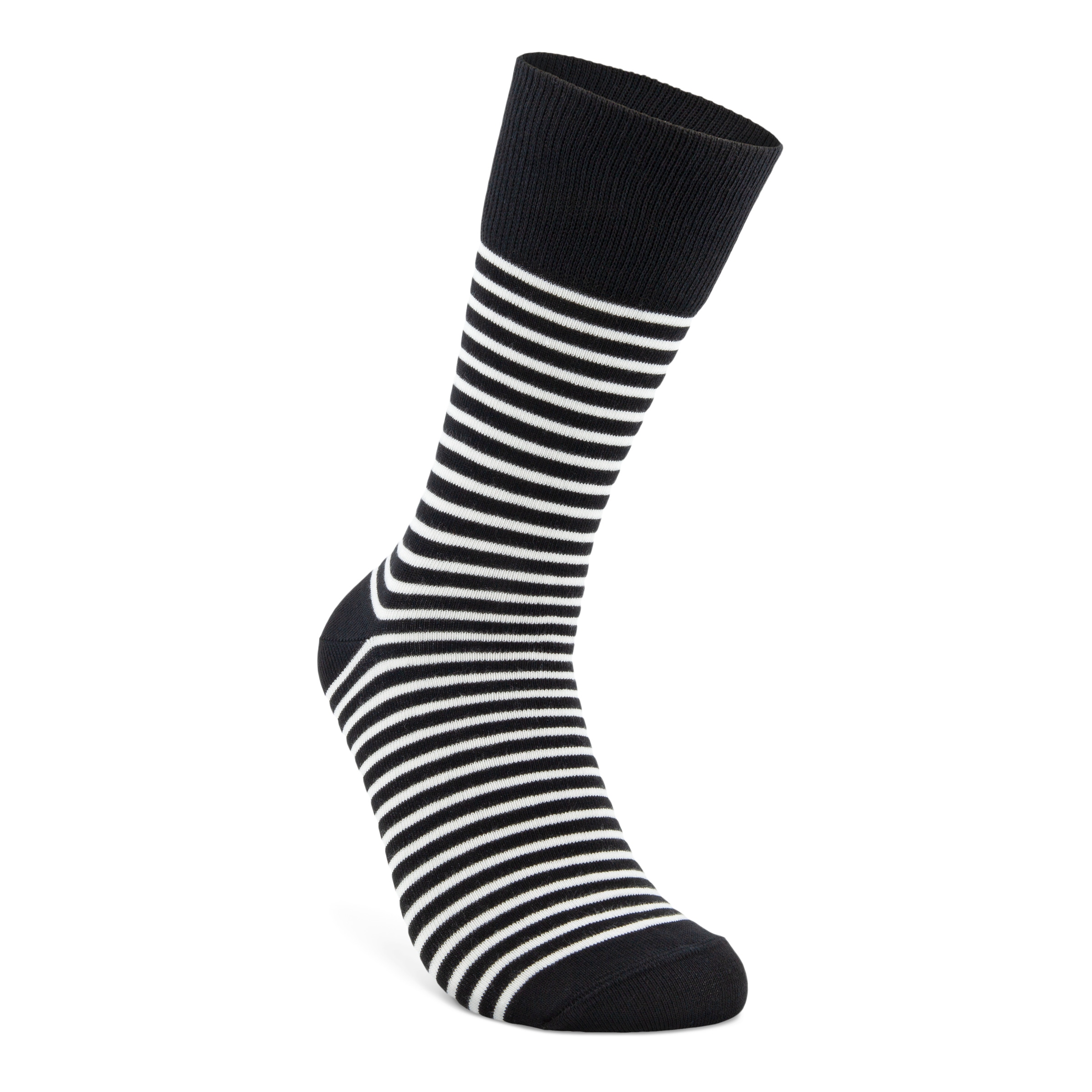 ECCO Classic Stripe Socks - Black