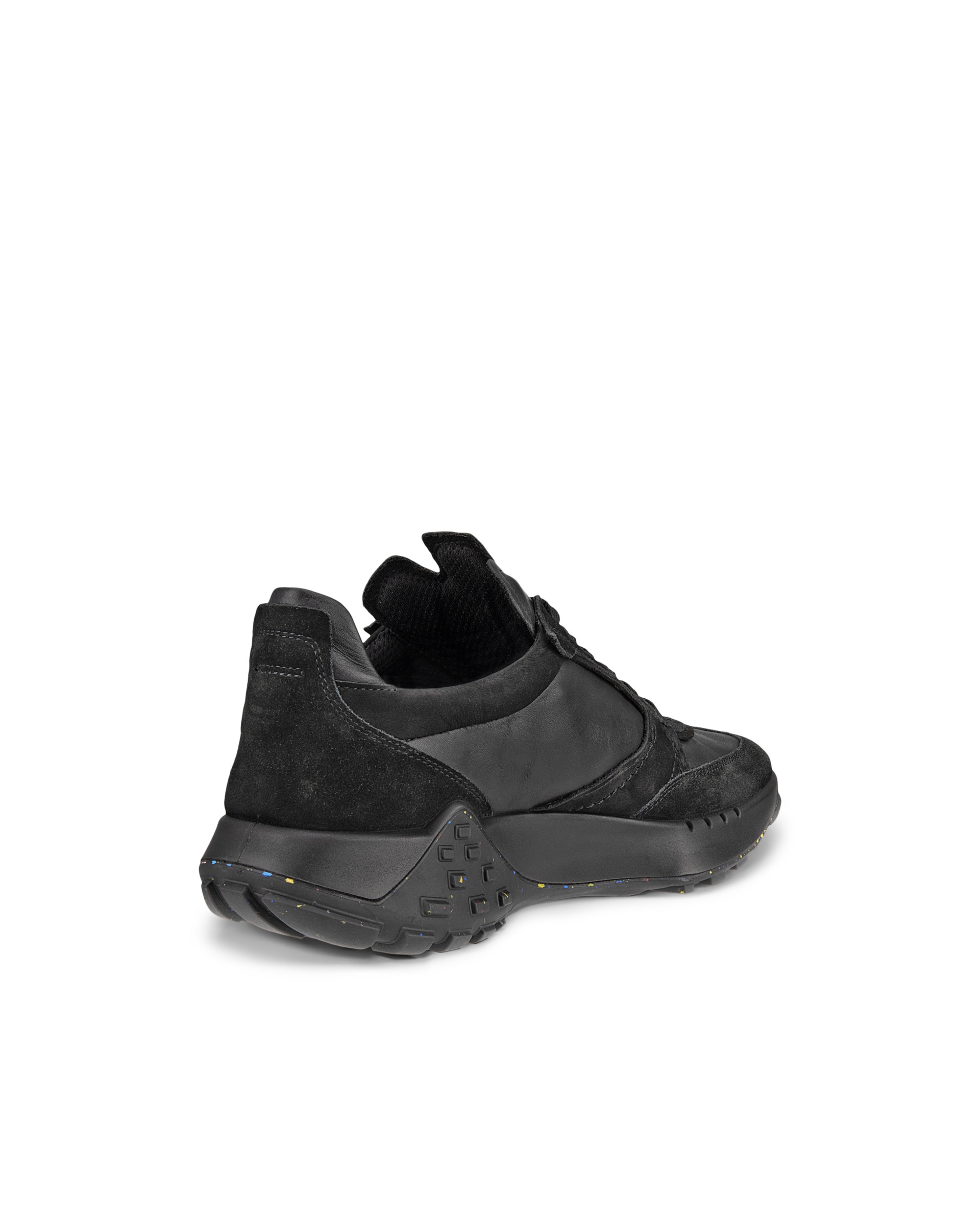 ECCO Men's Retro Sneakers - Black - Back