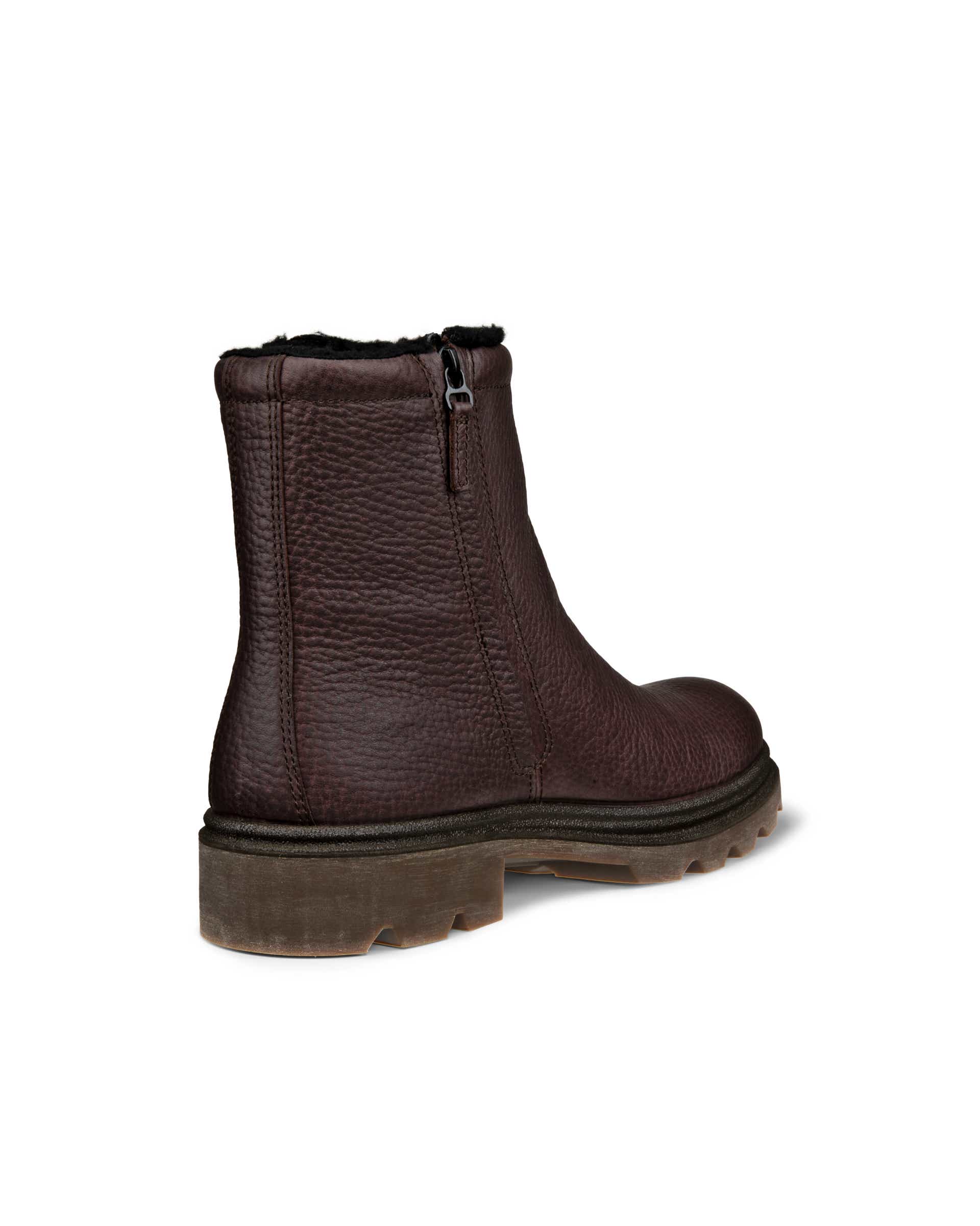 Botas impermeables de piel ECCO® Grainer para hombre - Marrón - Back