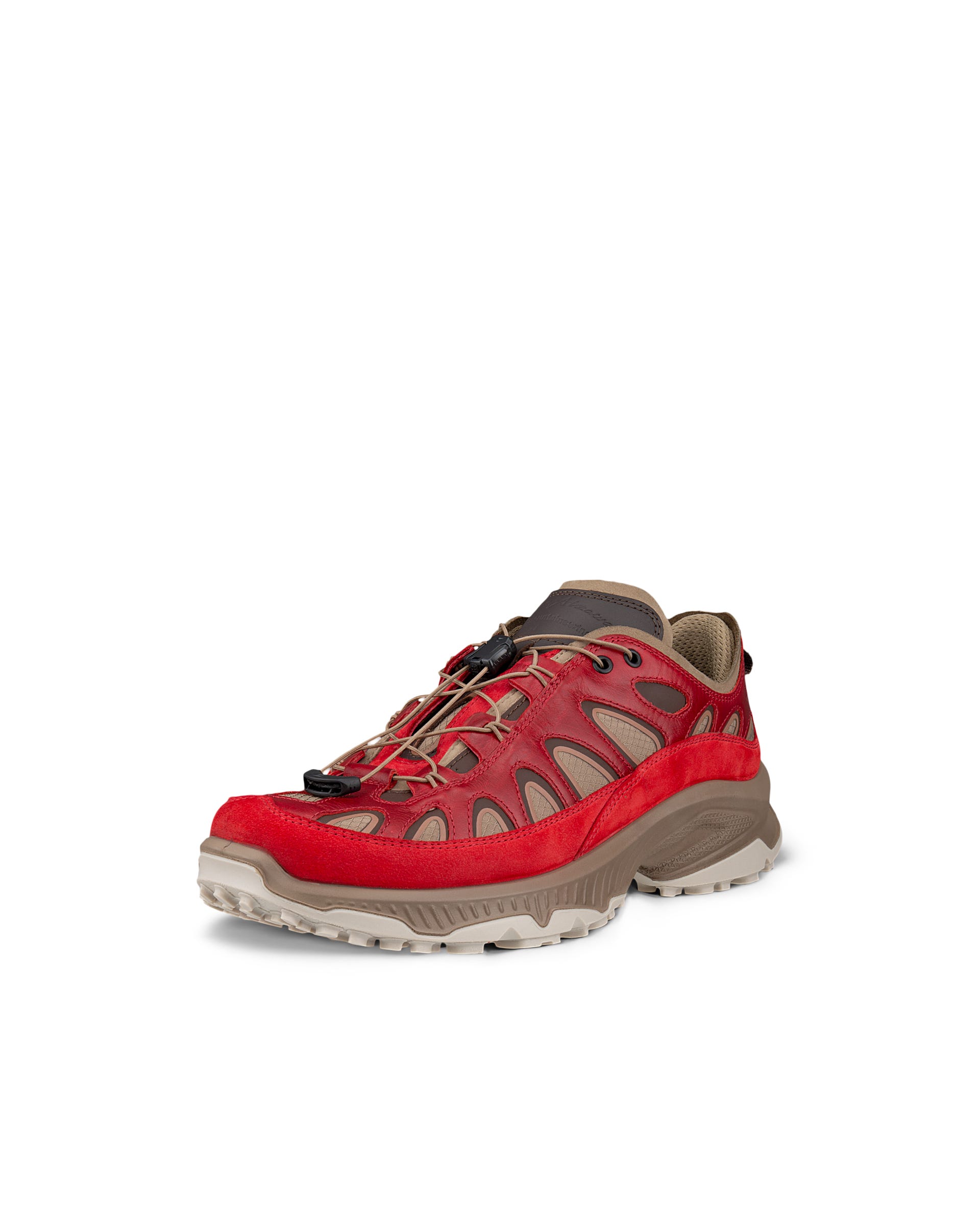 ECCO RECEPTOR XP WOMEN ウィメンズ レザーシューズ - レッド - Outside