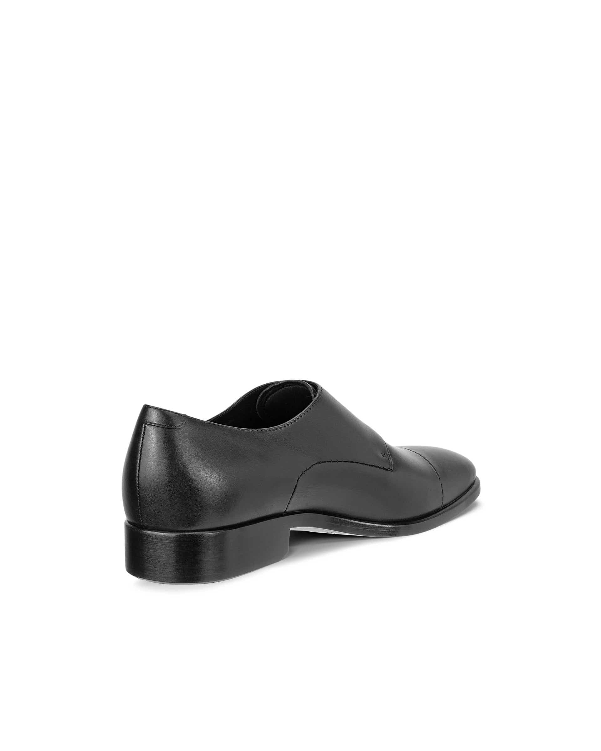Men's ECCO® Vitrus Mondial Leather Derby Shoe - Black - Back