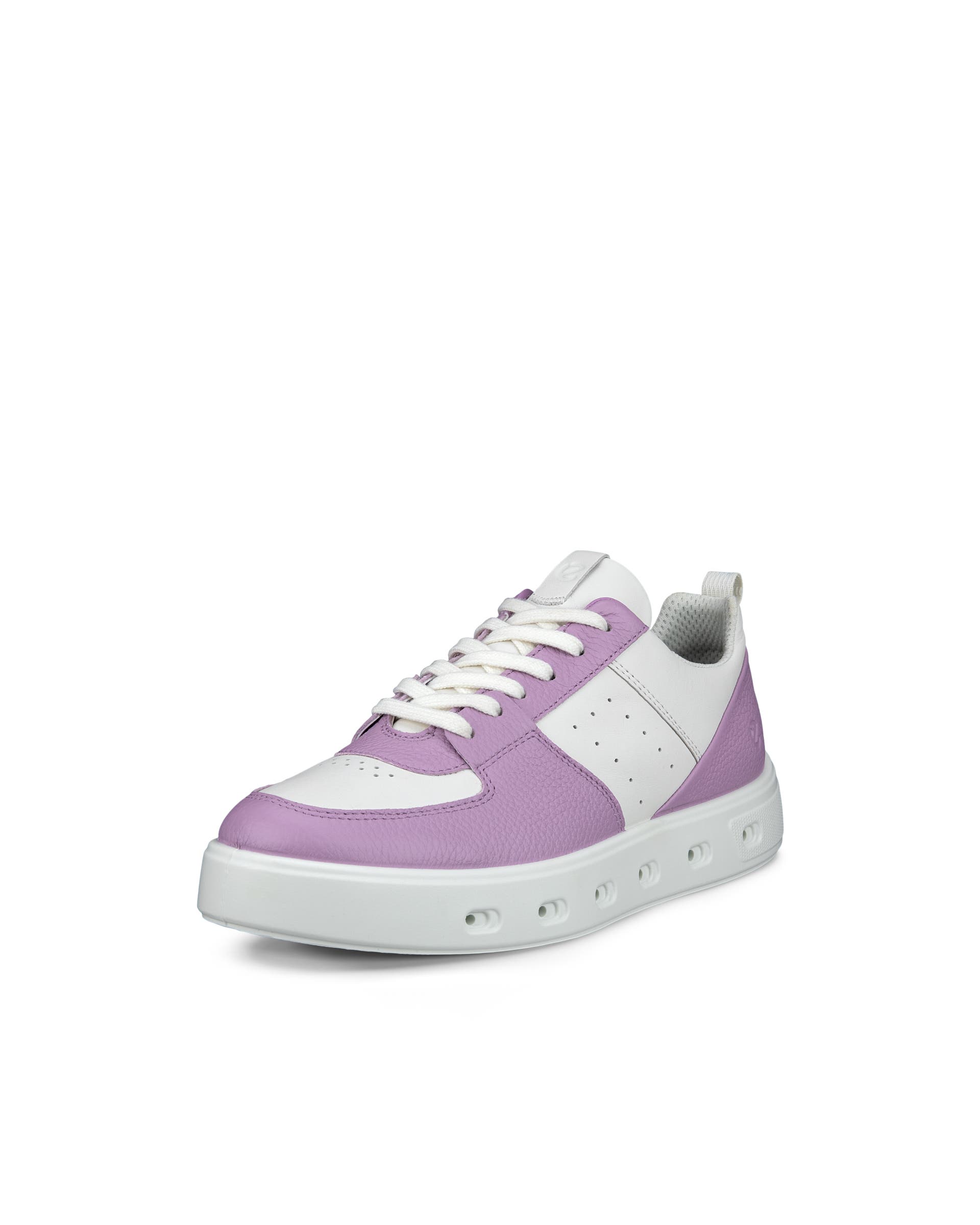 ECCO® Street 720 baskets en cuir Gore-Tex pour femme - Violet - Main