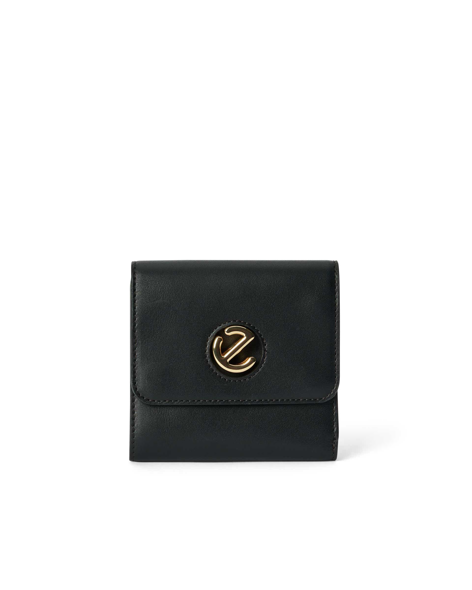 Carteira pequena couro ECCO® Wallet - Preto - Main