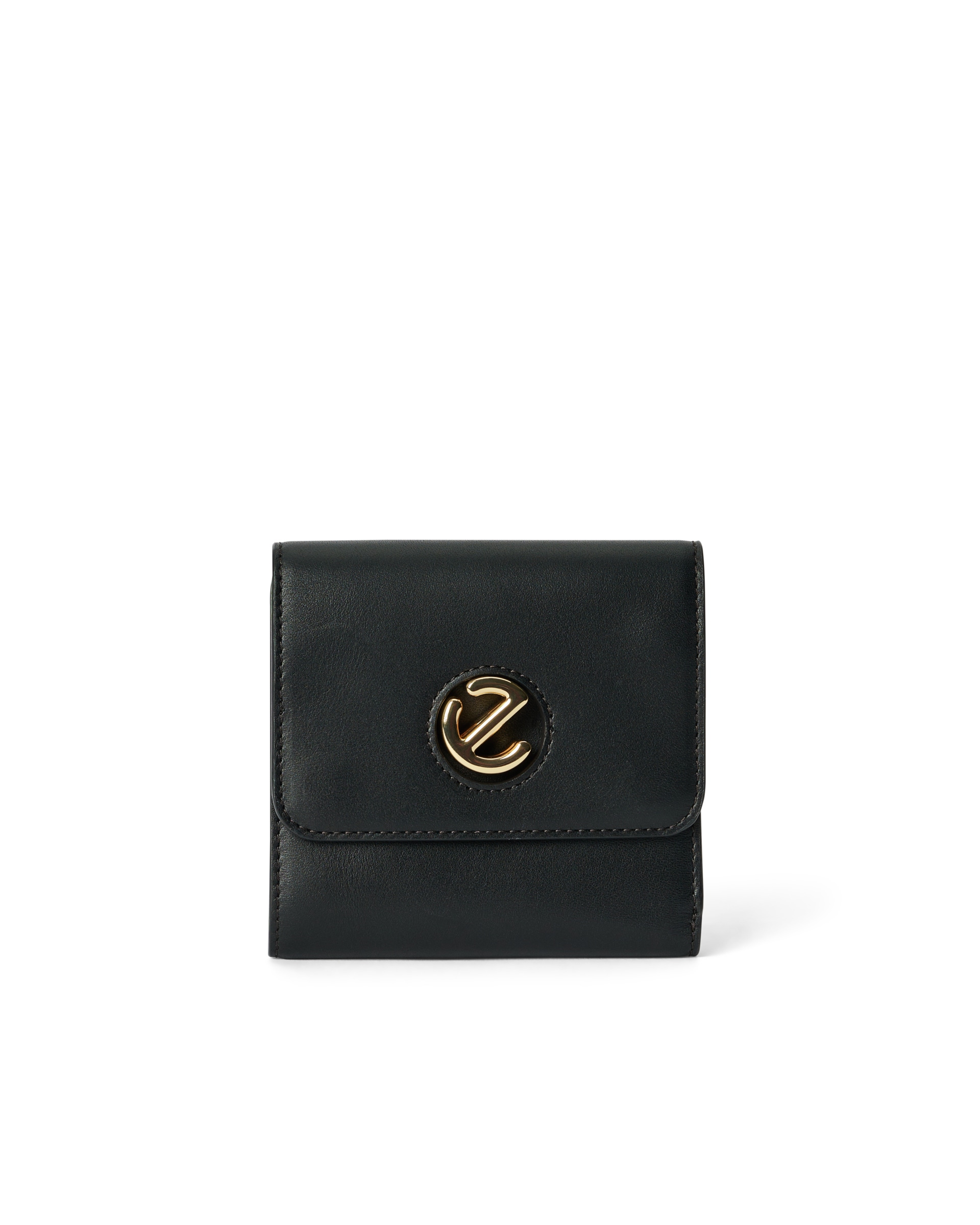 Carteira pequena couro ECCO® Wallet - Preto - Main