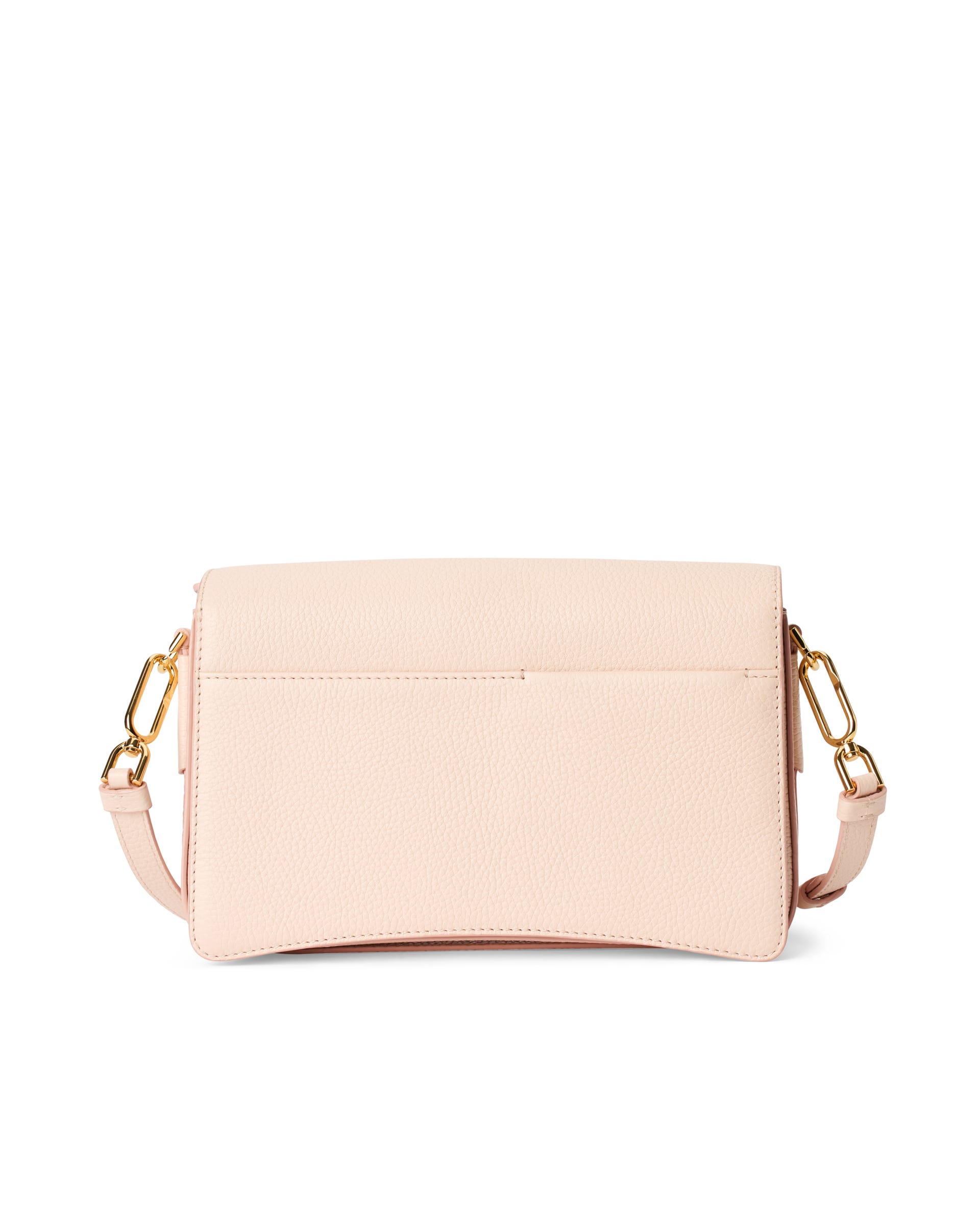 ECCO® PINCH leren crossbodytas - Roze - Back