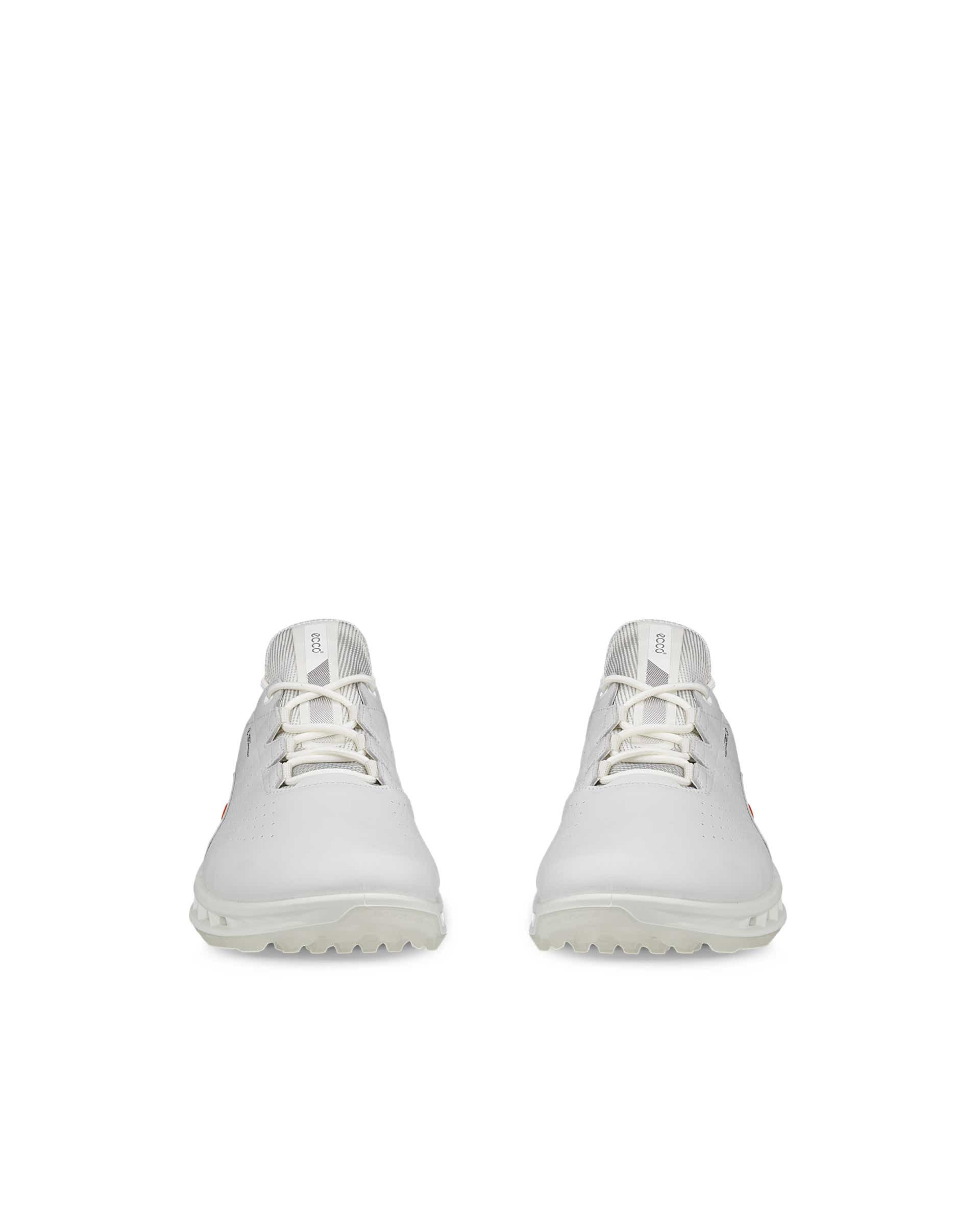 ECCO® Golf Biom C4 chaussure de golf en cuir Gore-Tex pour homme - Blanc - Front pair