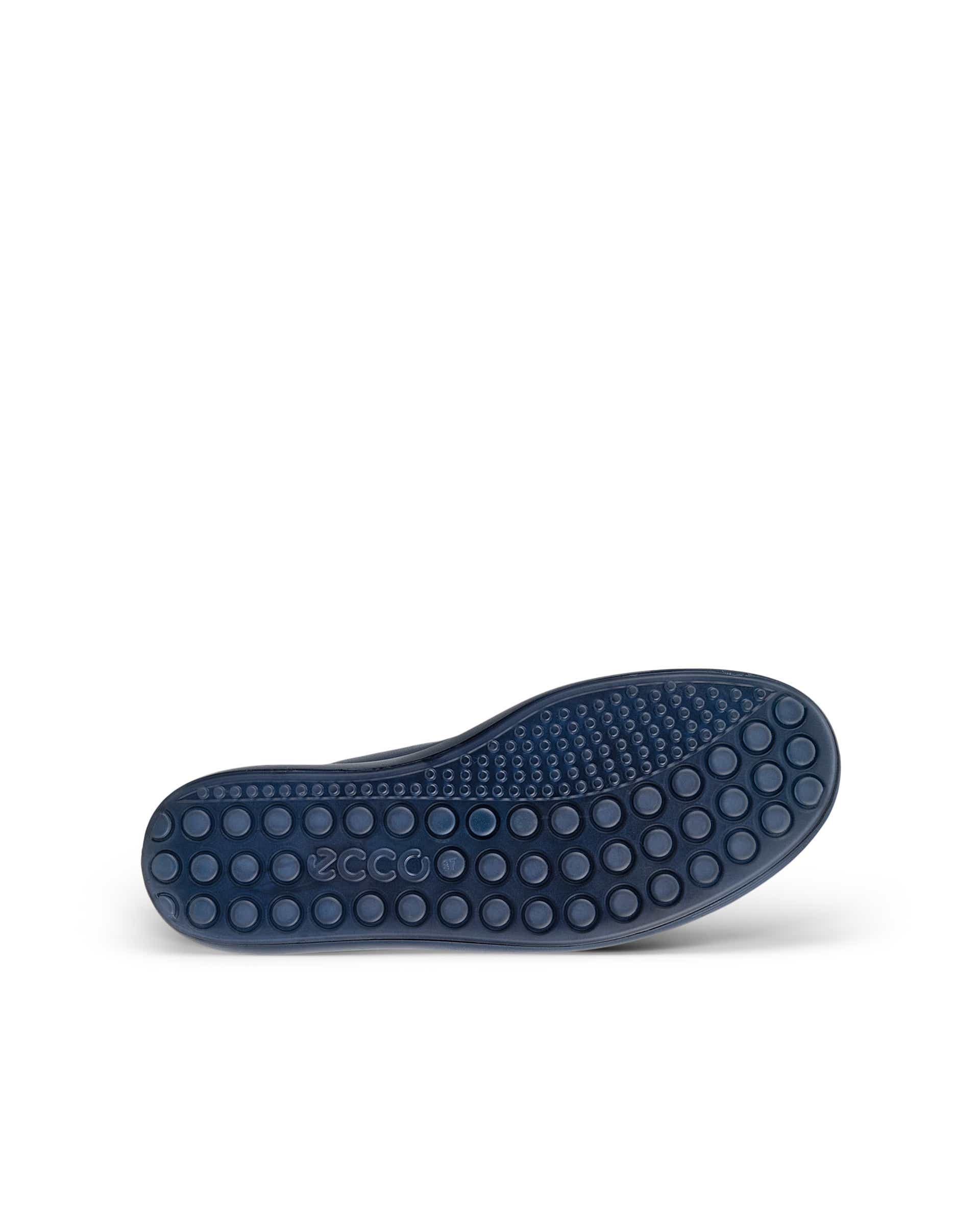 ECCO Soft 7 ウィメンズ レザーGore-Texスニーカー - ブルー - Sole