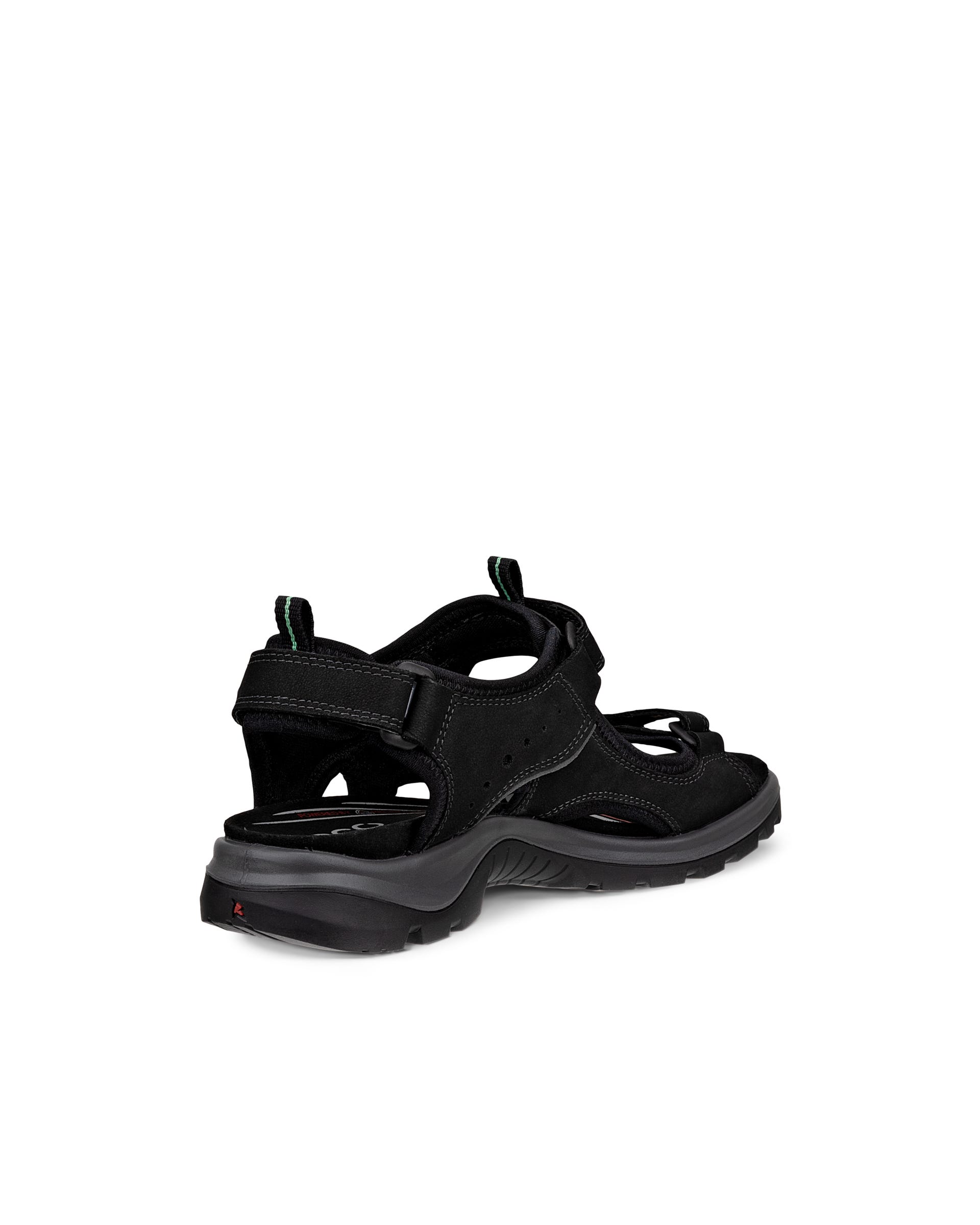 Dámské nubukové outdoorové sandály ECCO® Offroad - Černá - Back