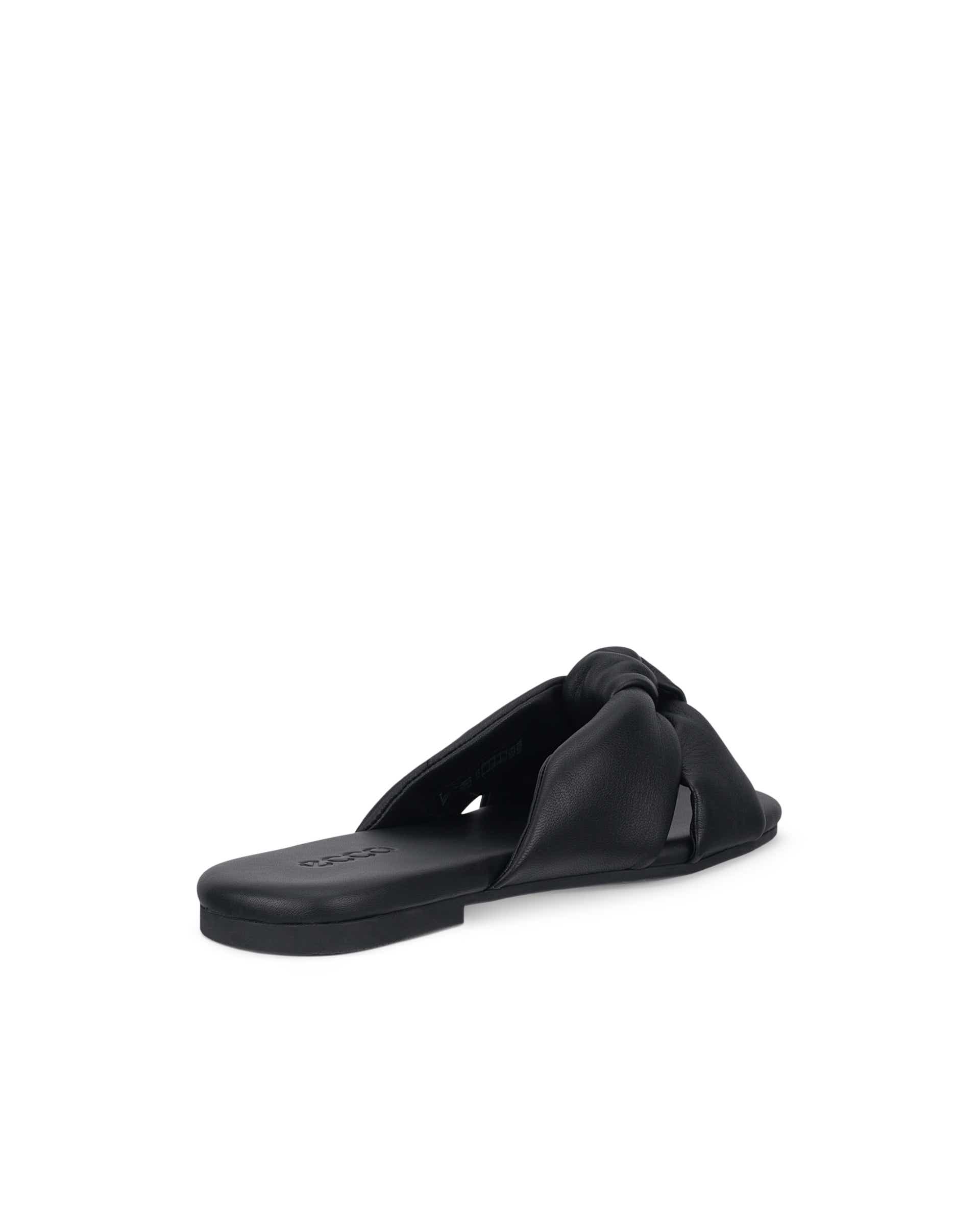 Dámské kožené pantofle ECCO® MARYLOU - Černá - Back
