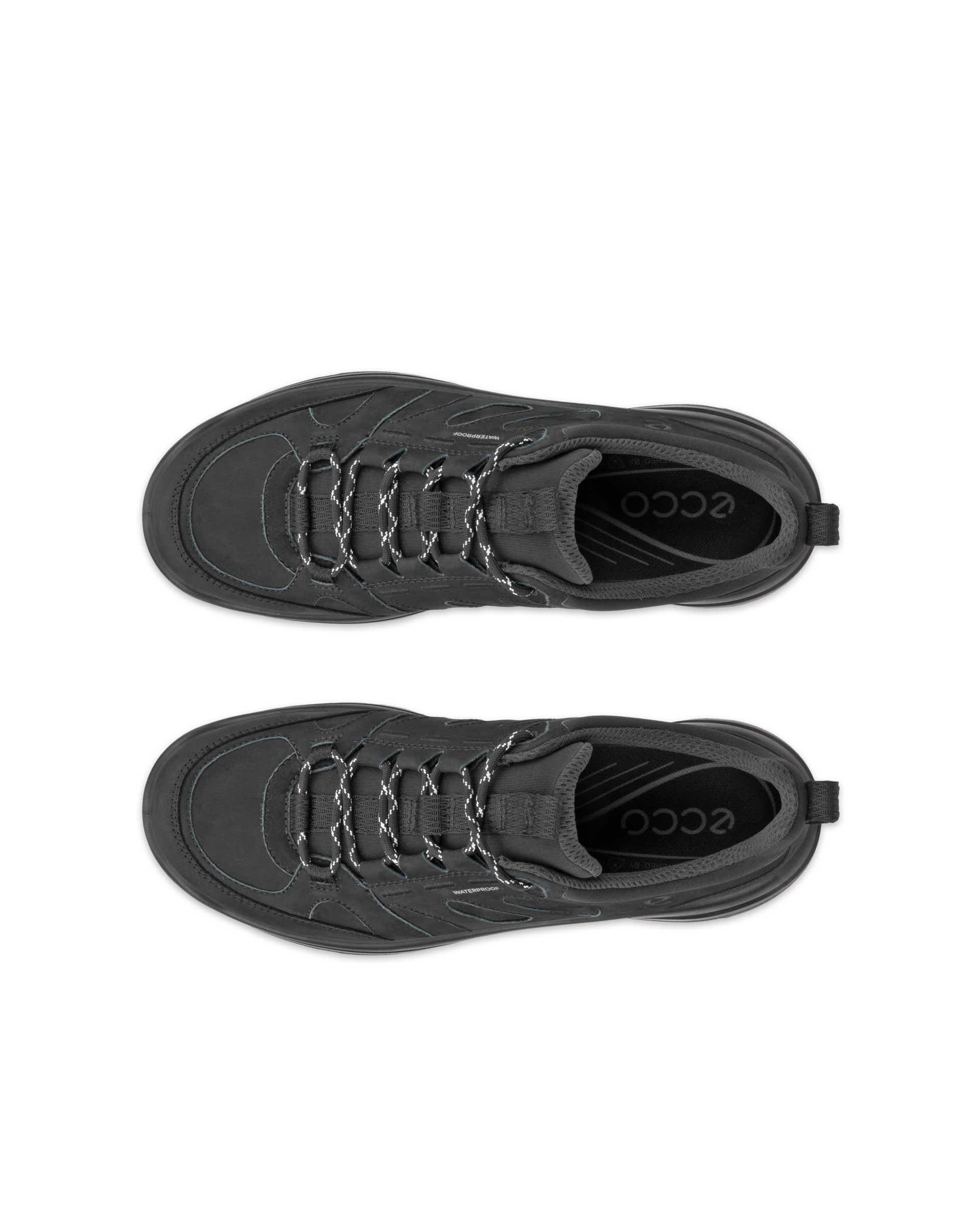 Dámská nubuková outdoorová voděodolná obuv ECCO® Offroad - Černá - Top left pair