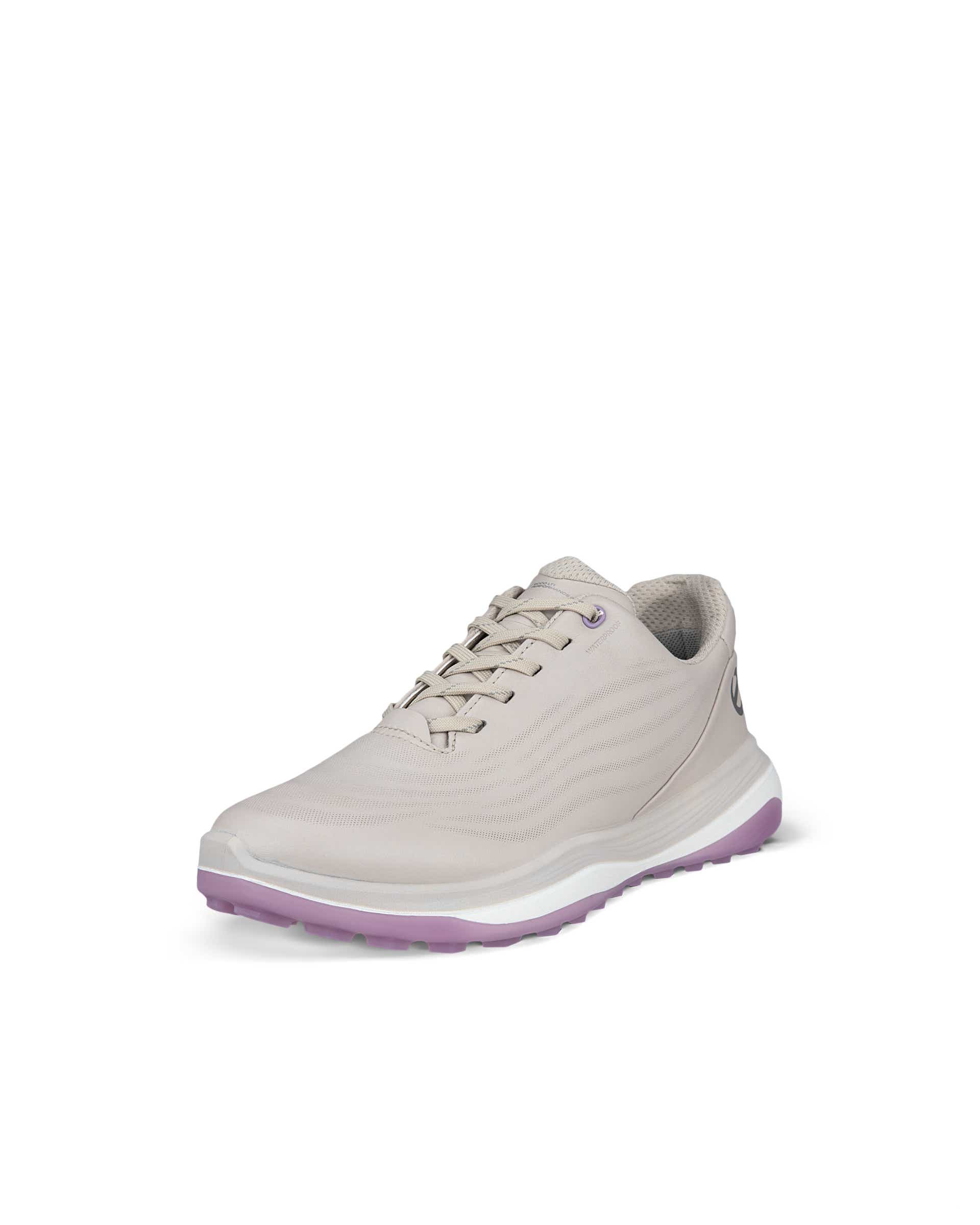 Women's ECCO® Golf LT1 Hybrid Leather Waterproof Shoe - Grey - Main
