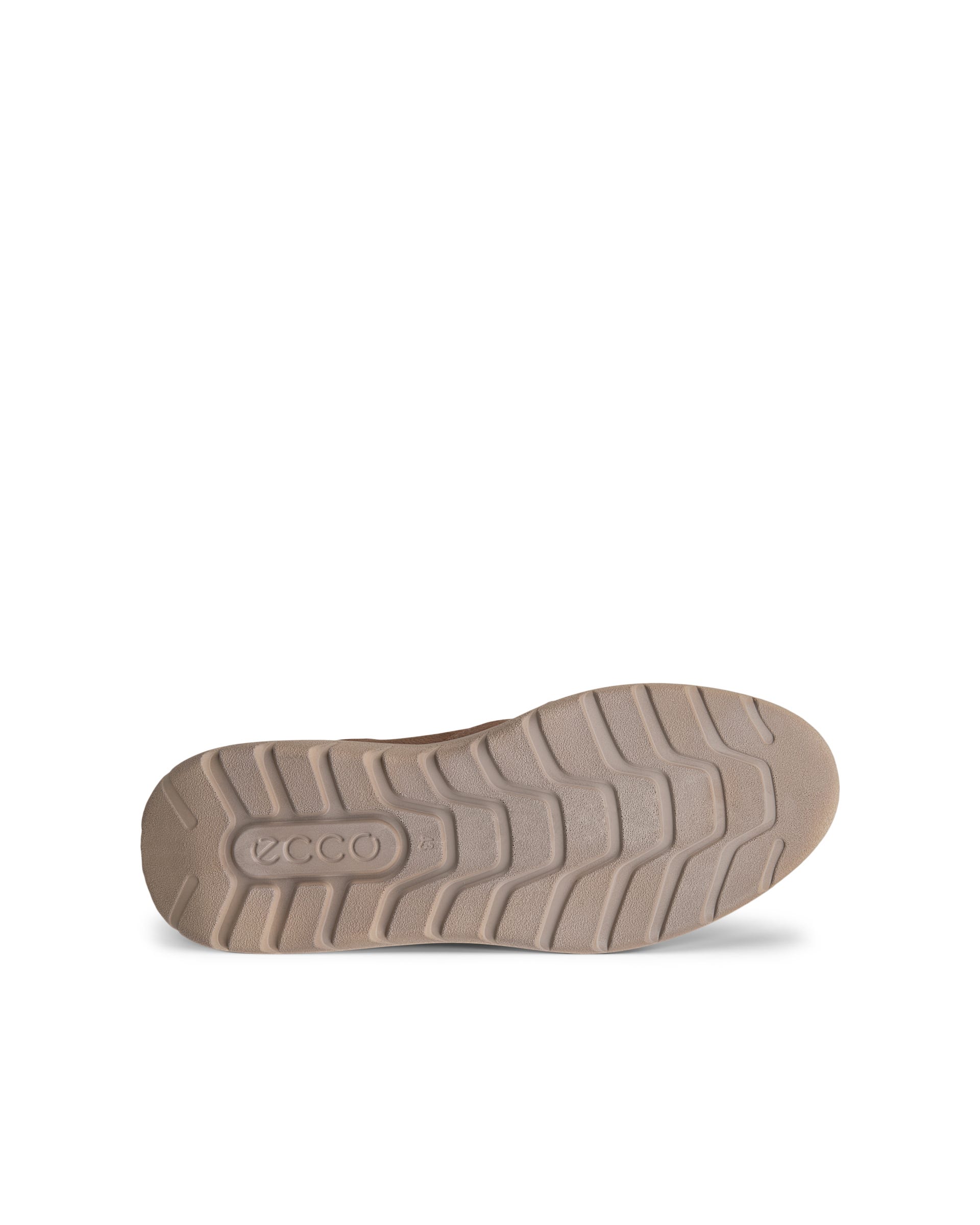 Men's ECCO® CITY STRIDE Nubuck Trainer - Brown - Sole