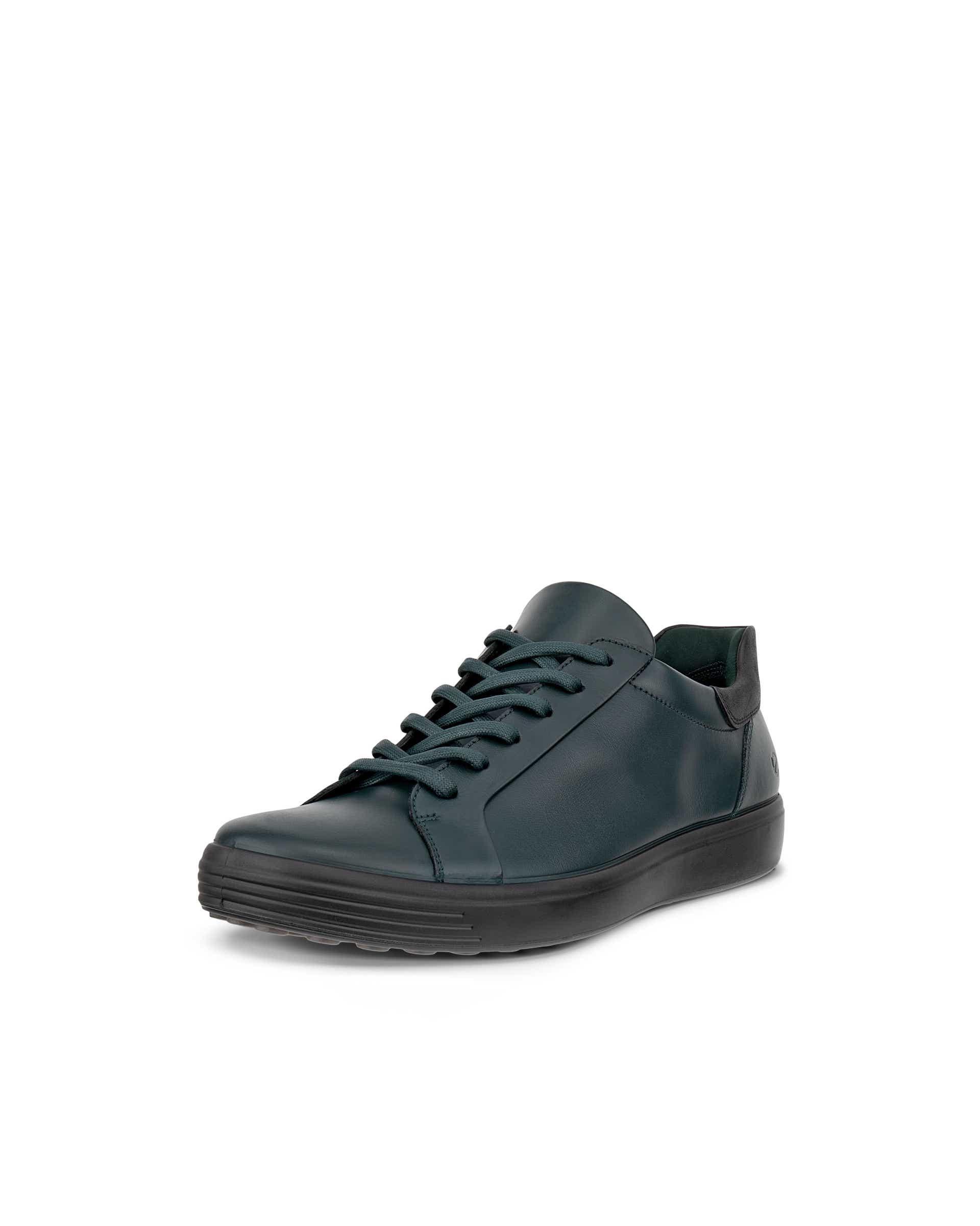 ECCO® SOFT 7 Herren Ledersneaker - Grün - Main