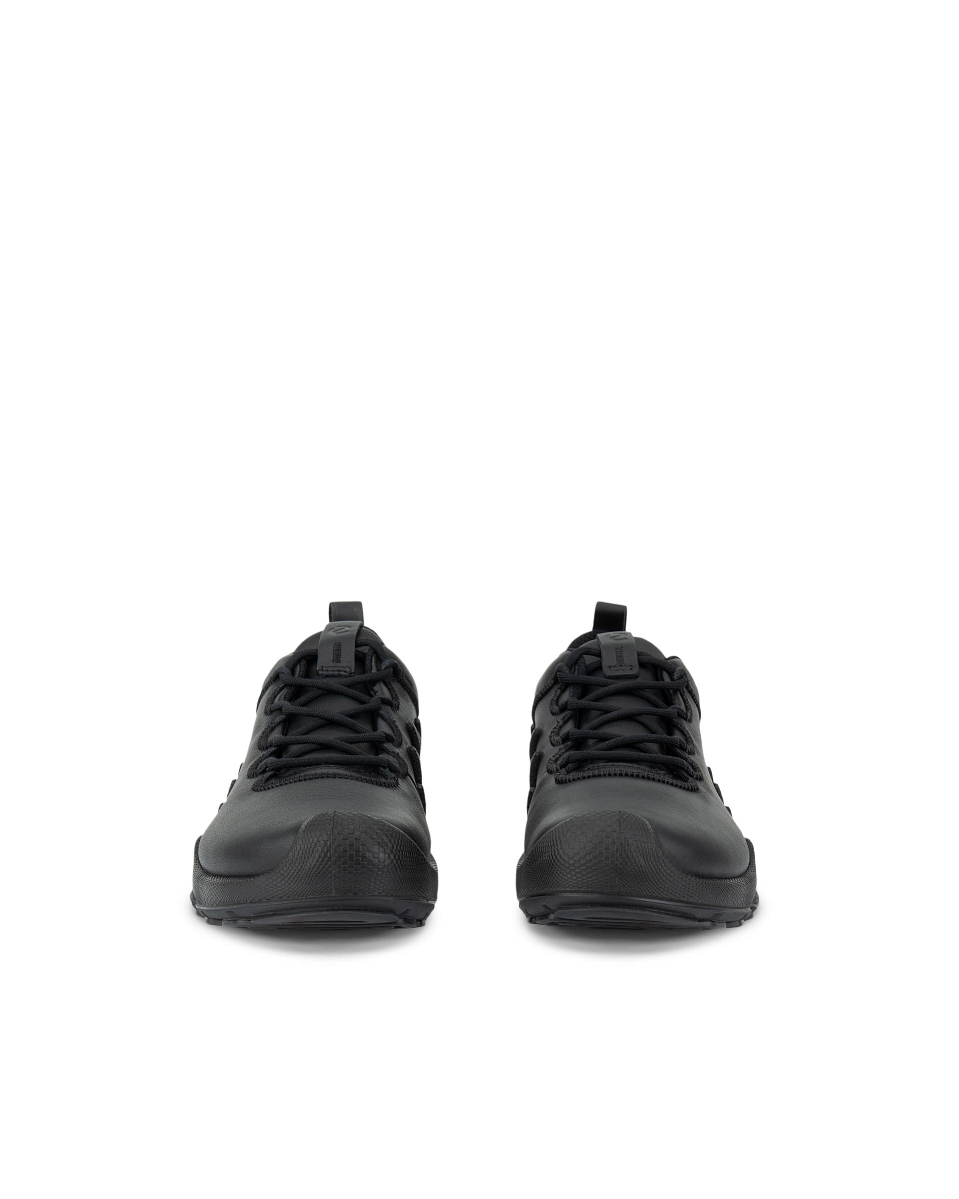 Women's ECCO® Biom AEX Leather Shoe - Black - Front pair