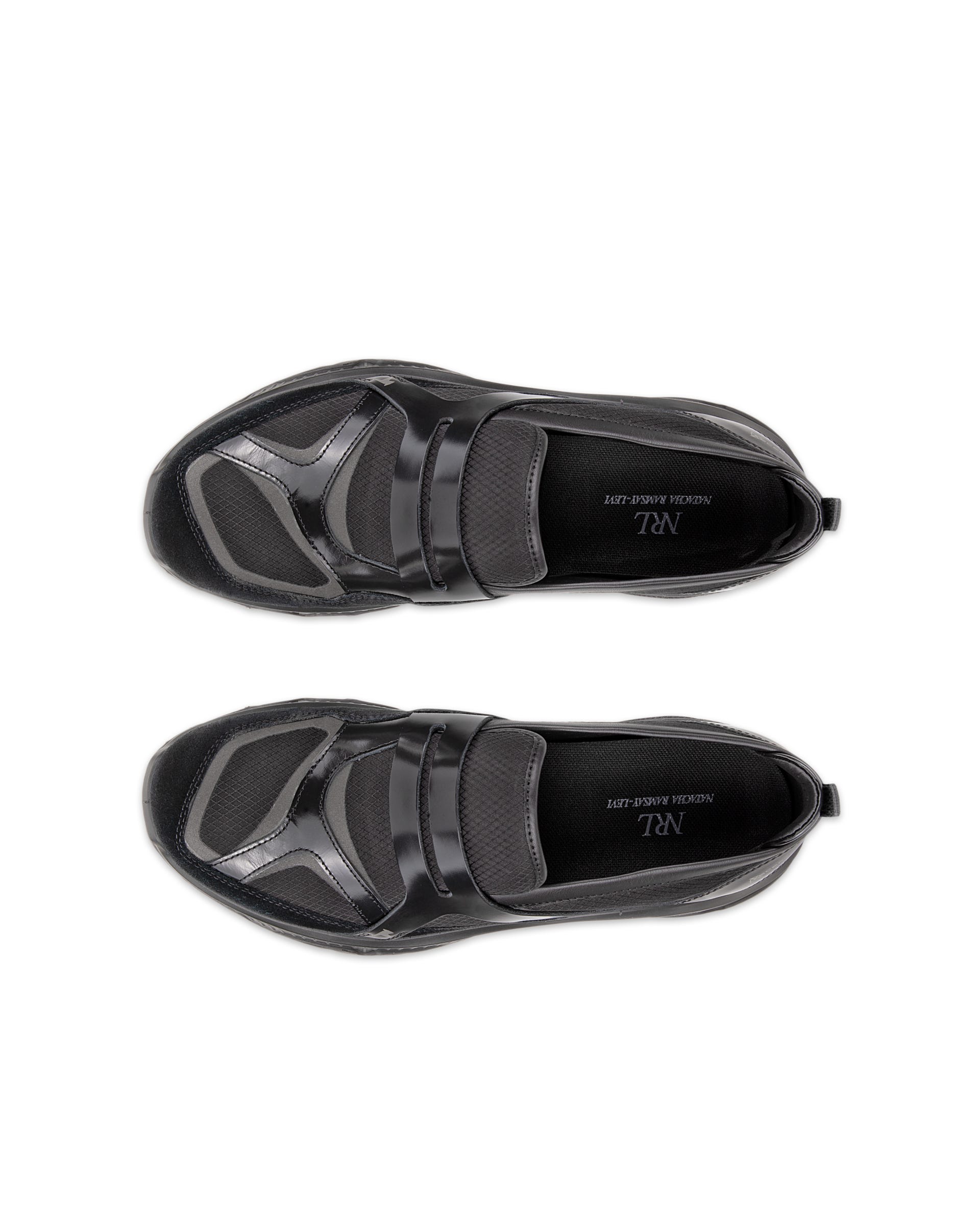 ECCO Receptor XP Women ウィメンズ レザーシューズ - ブラック - Outside