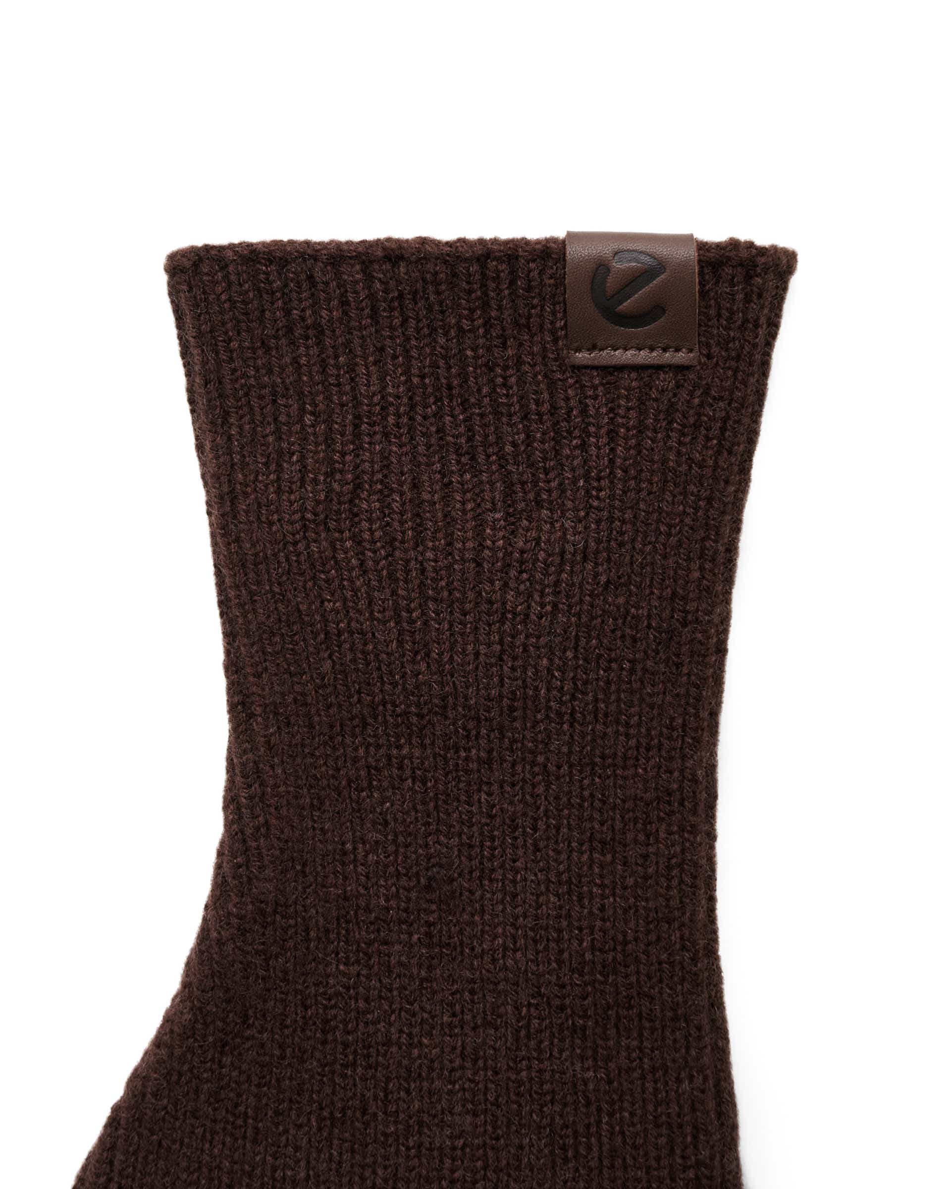 ECCO® Beanie ženske kapa - Smeđa - Detail-1