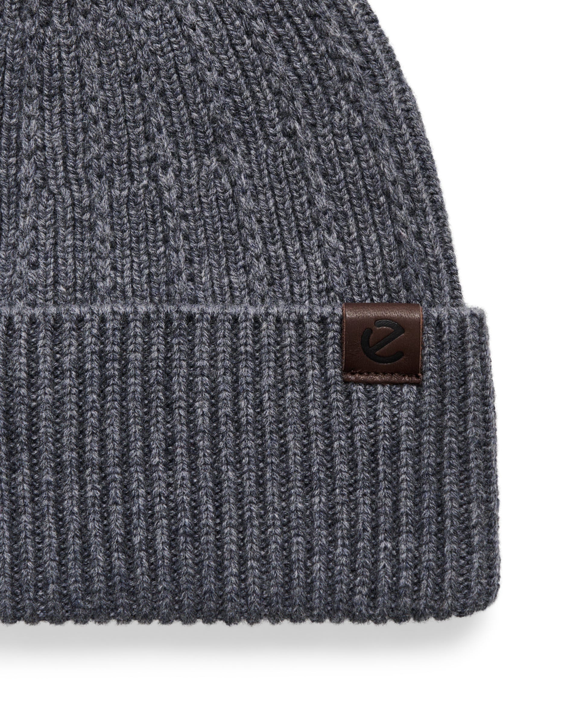 ECCO® WOMEN CABLE KNIT BEANIE Damen Mütze - Grau - Main