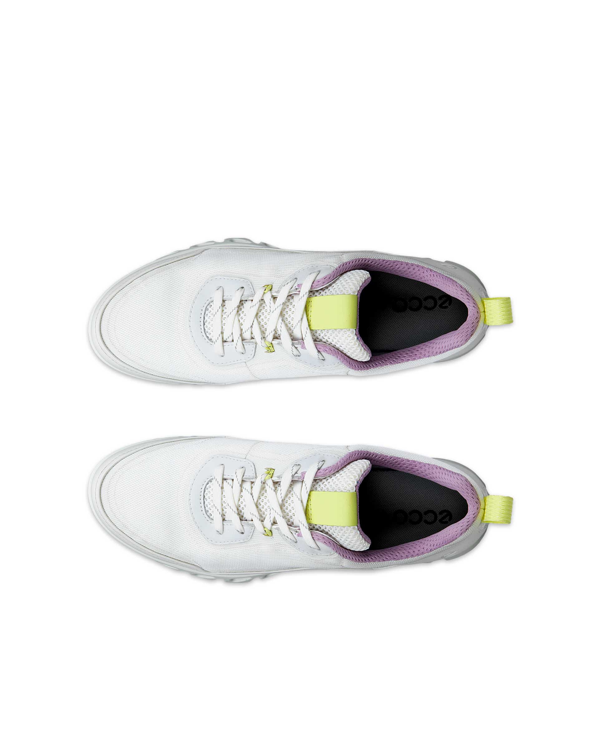 ECCO® Multi-Vent chaussures en toile Gore-Tex pour femme - Blanc - Top left pair