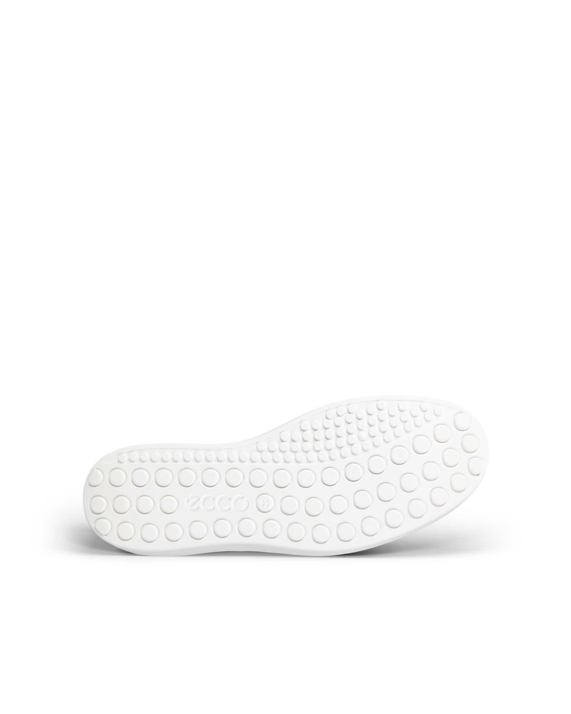 ECCO® Soft 60 Heren nubuck sneaker - Blauw - Sole
