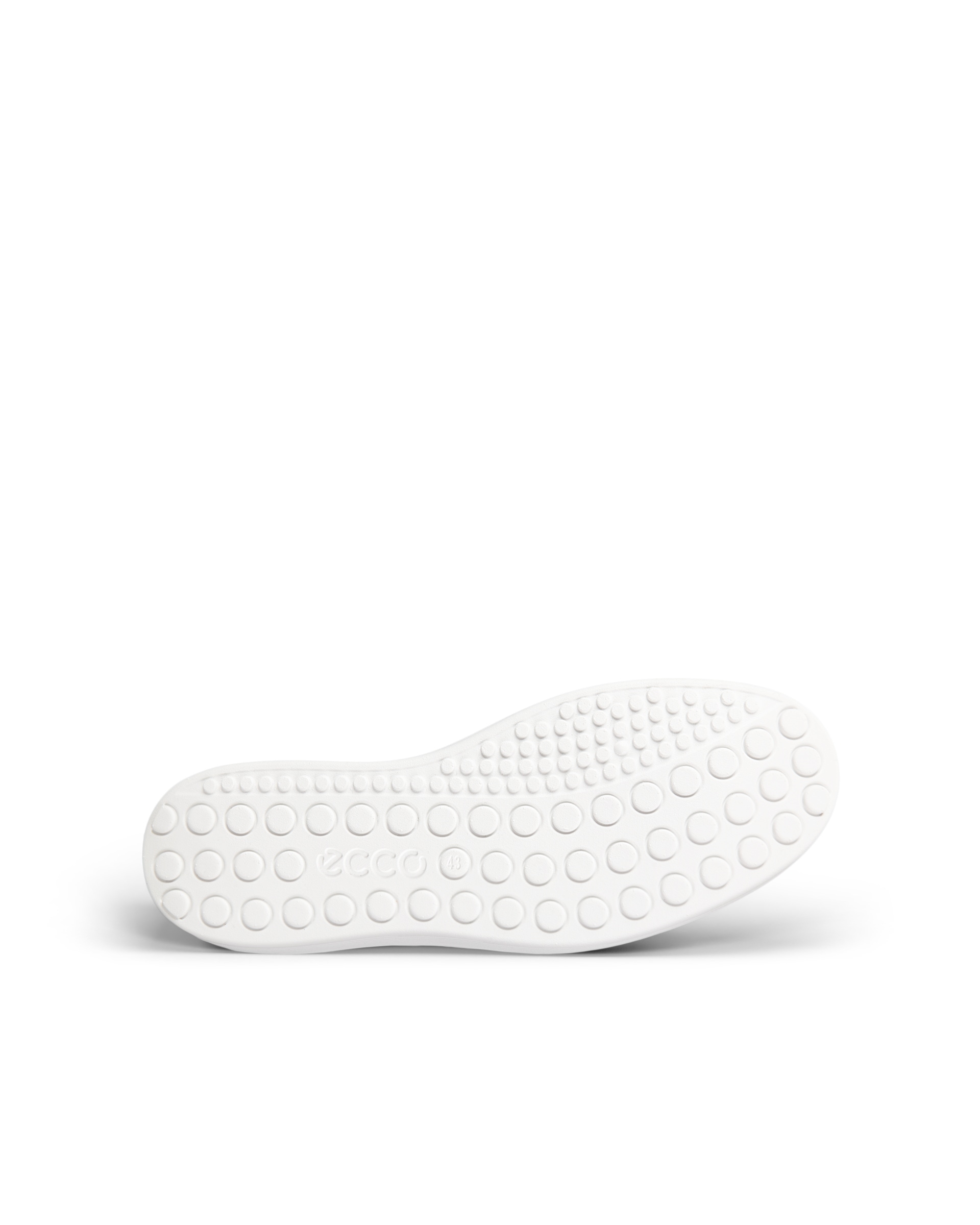 ECCO® Soft 60 Heren nubuck sneaker - Blauw - Sole