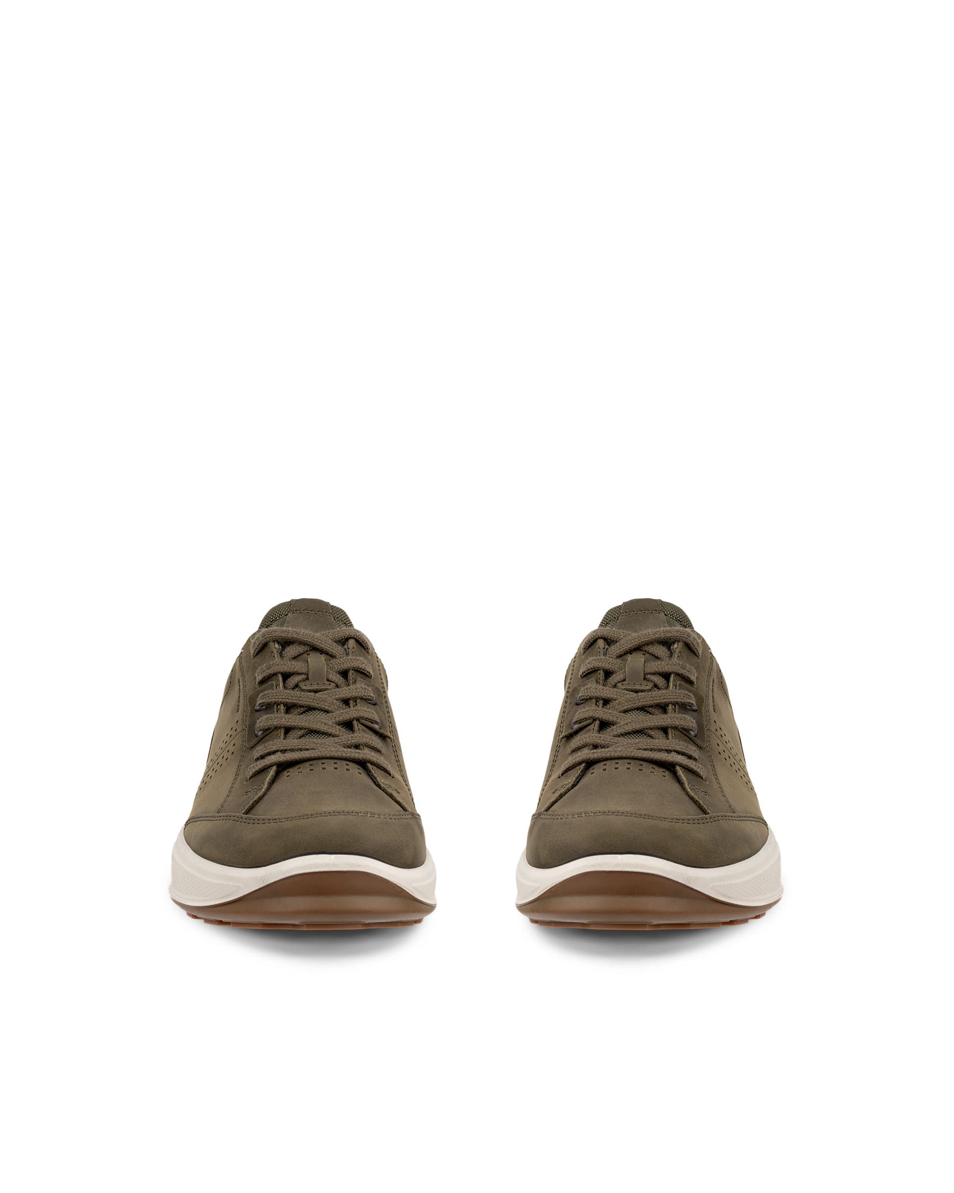 ECCO® Byway 2.0 Herren Wasserdichte Nubuklederschuh - Grün - Front pair