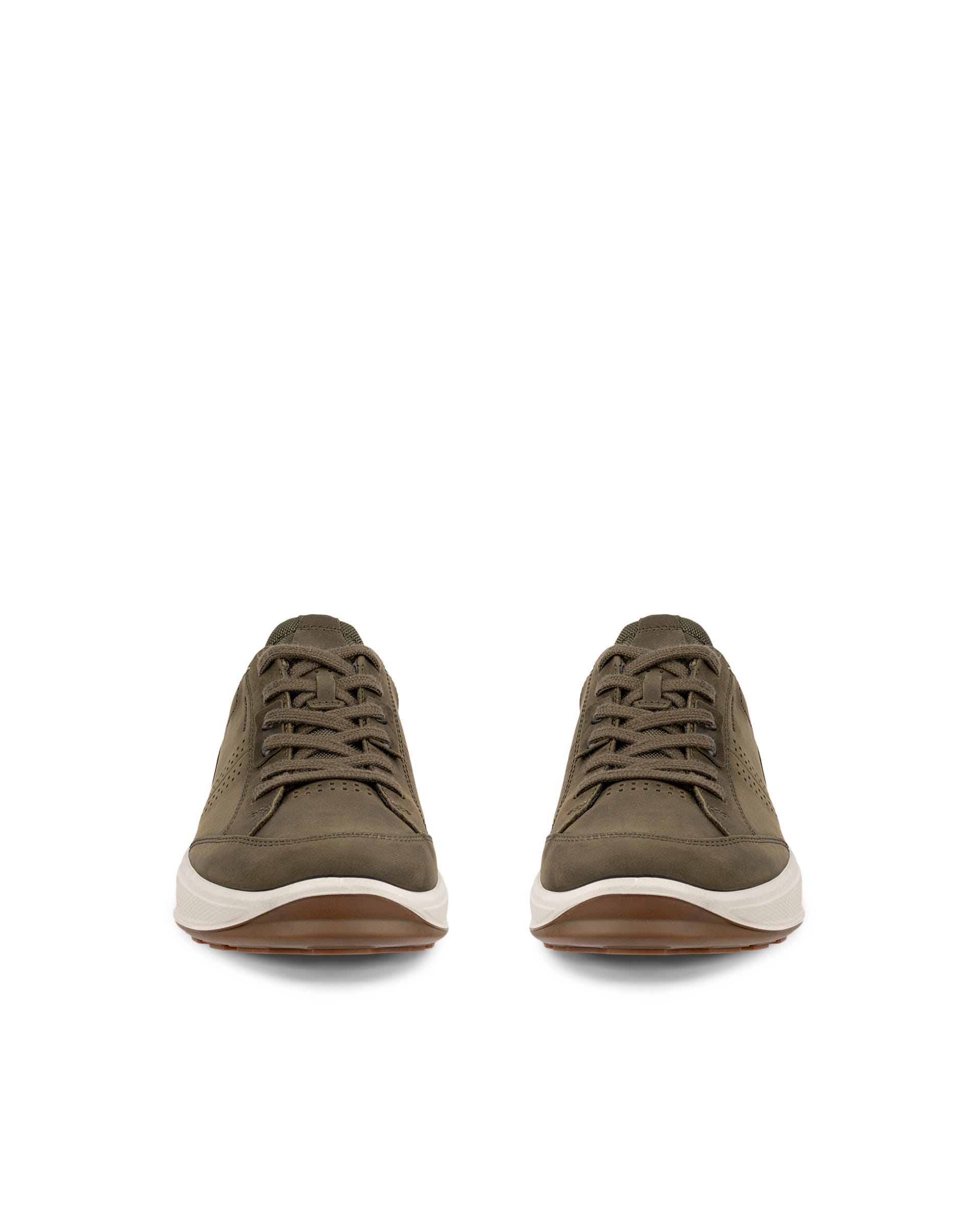 ECCO® Byway 2.0 Herren Wasserdichte Nubuklederschuh - Grün - Front pair