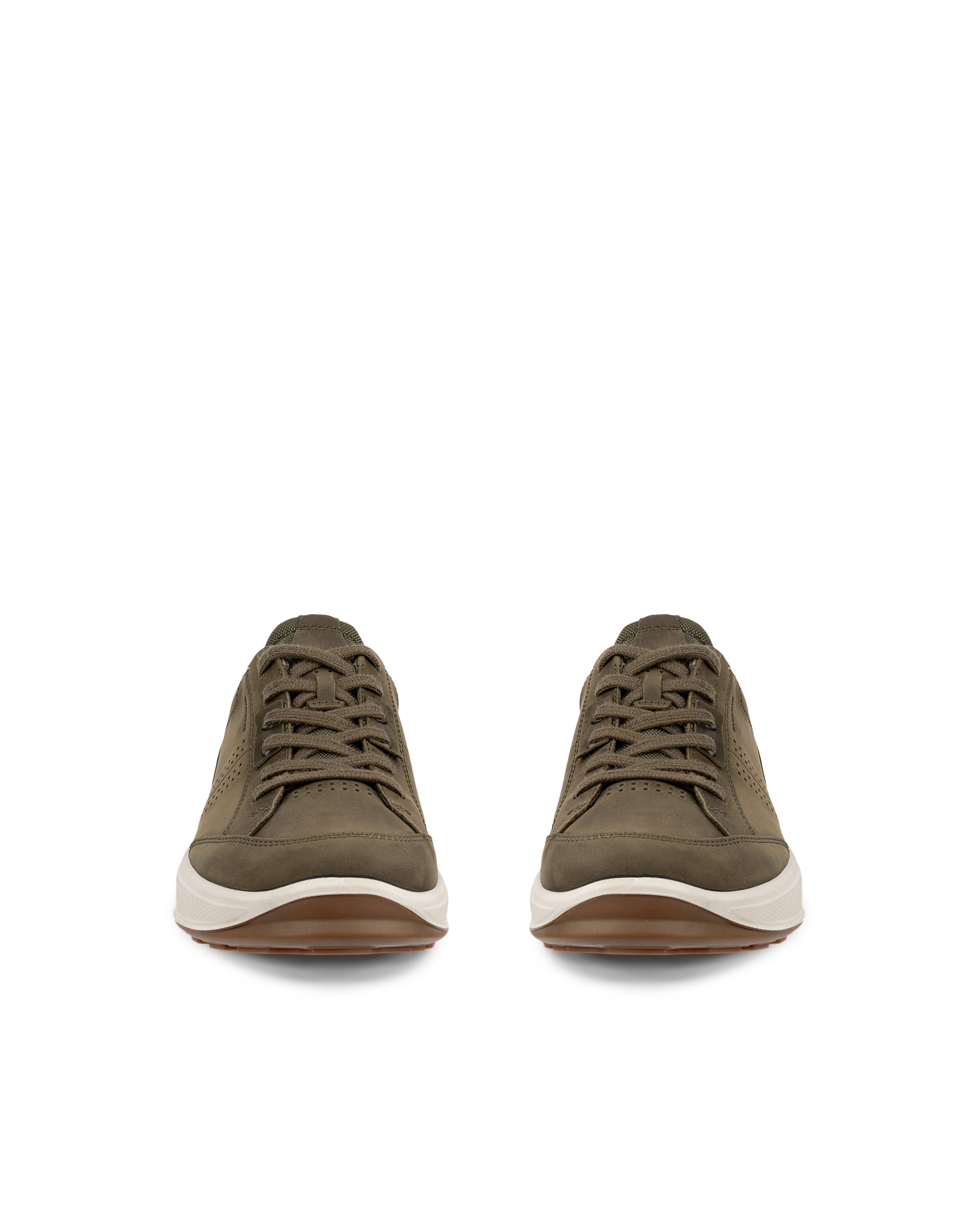 ECCO® Byway 2.0 Herren Wasserdichte Nubuklederschuh - Grün - Front pair