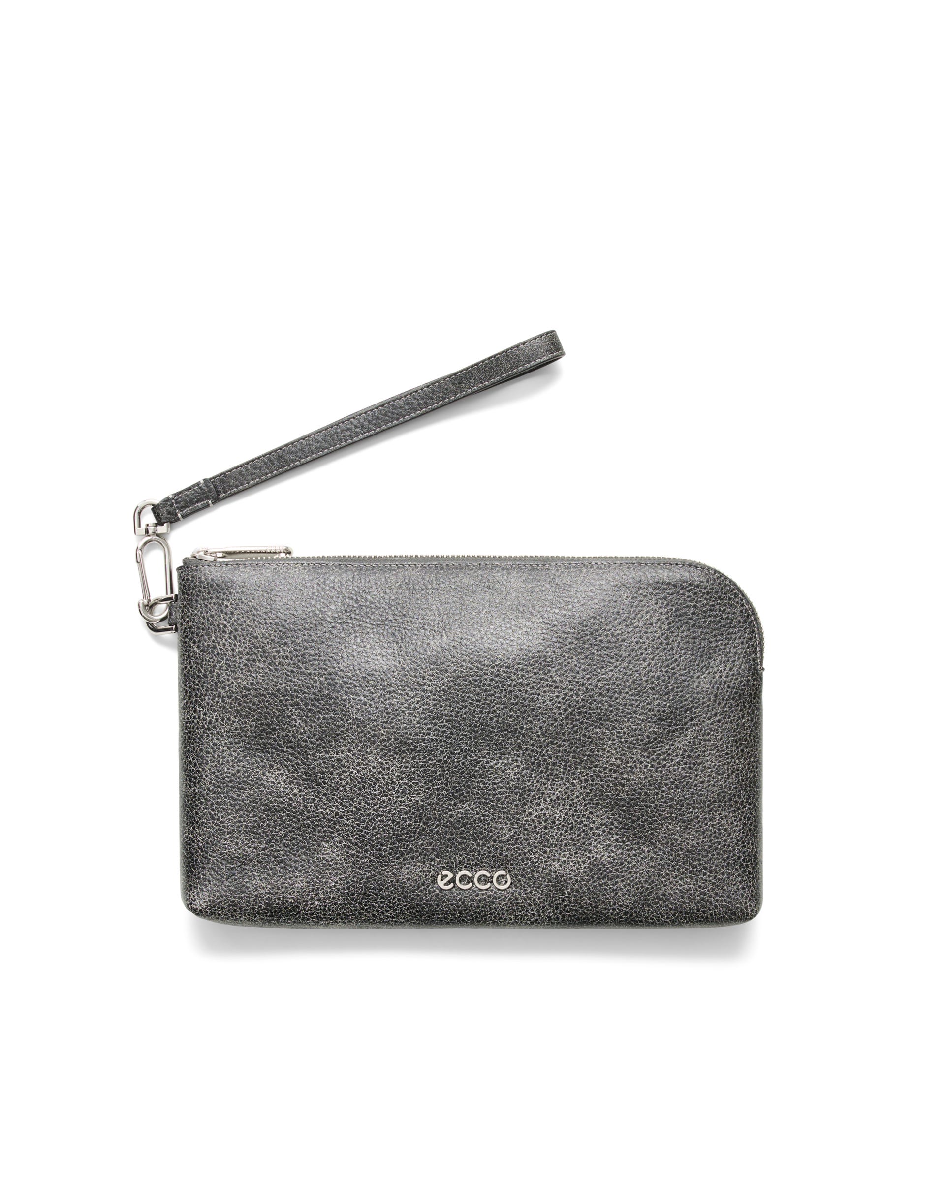 ECCO® Wristlet Large Leather Pouch Bag - Multicolor - Main