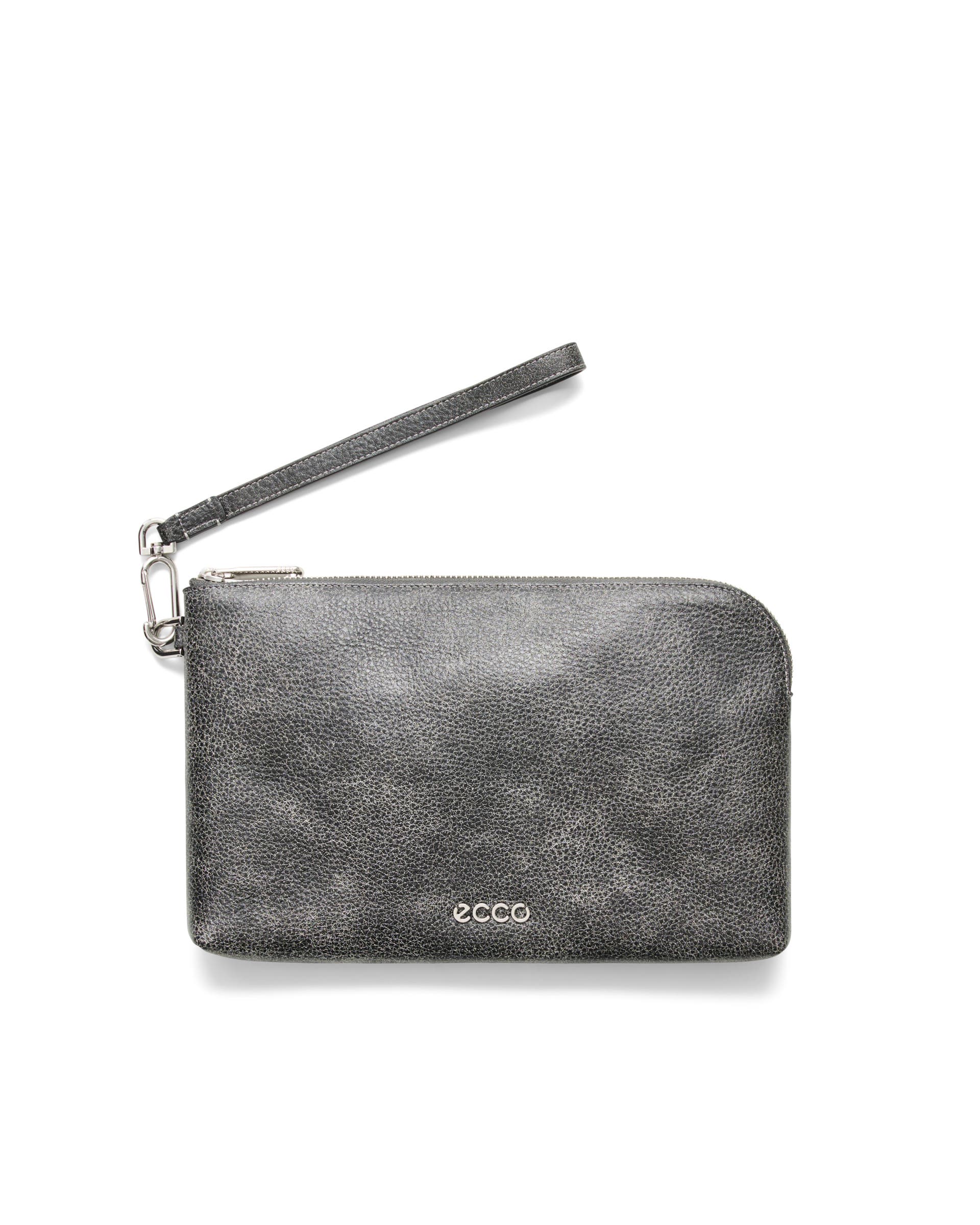 ECCO® Wristlet Large Leather Pouch Bag - Multicolor - Main
