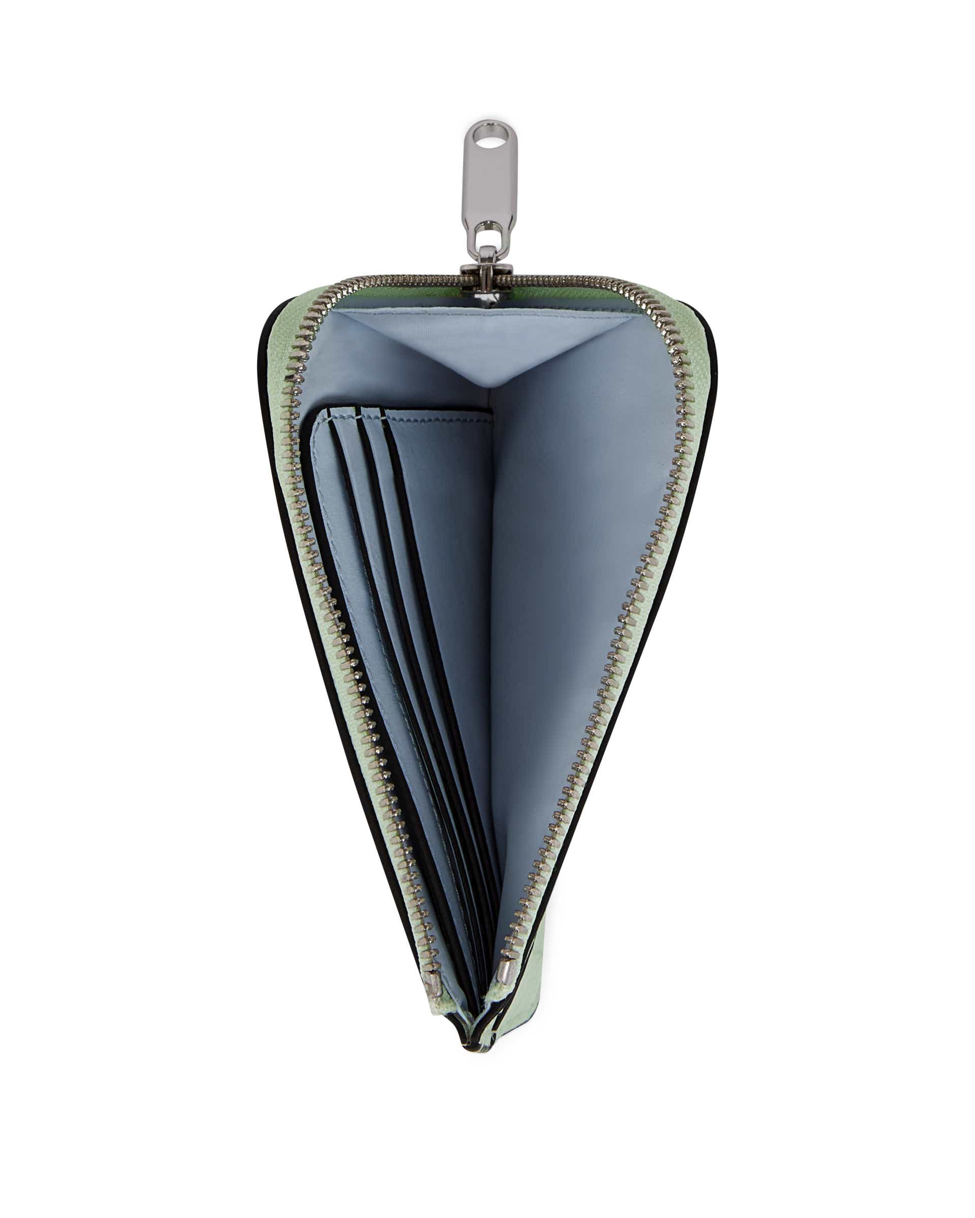 ECCO Card Case Zipped Pebbled レザーカードケース - グリーン - Birdeye