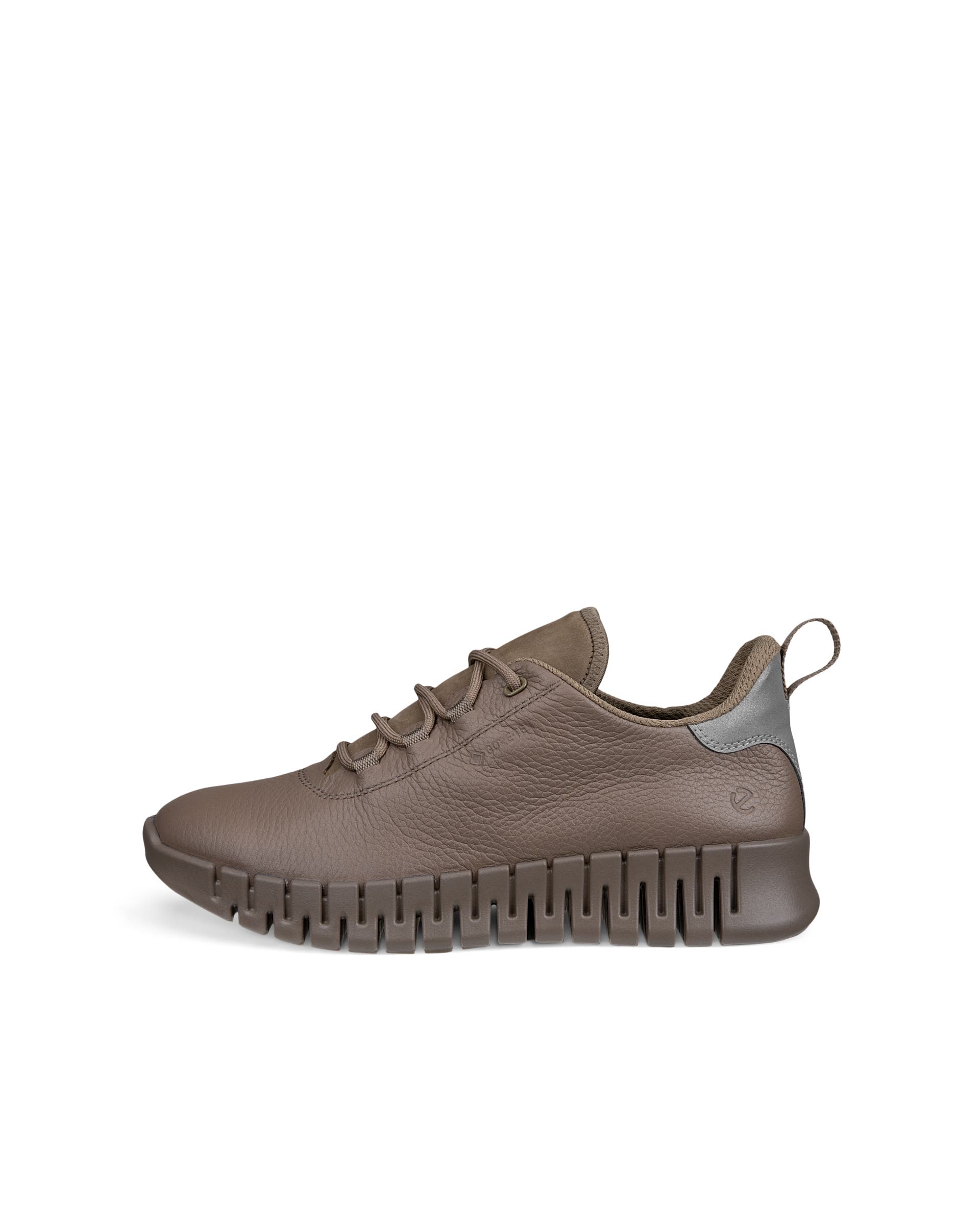 Women's ECCO® GRUUV Nubuck Gore-Tex Outdoor Shoe - Brown - Outside