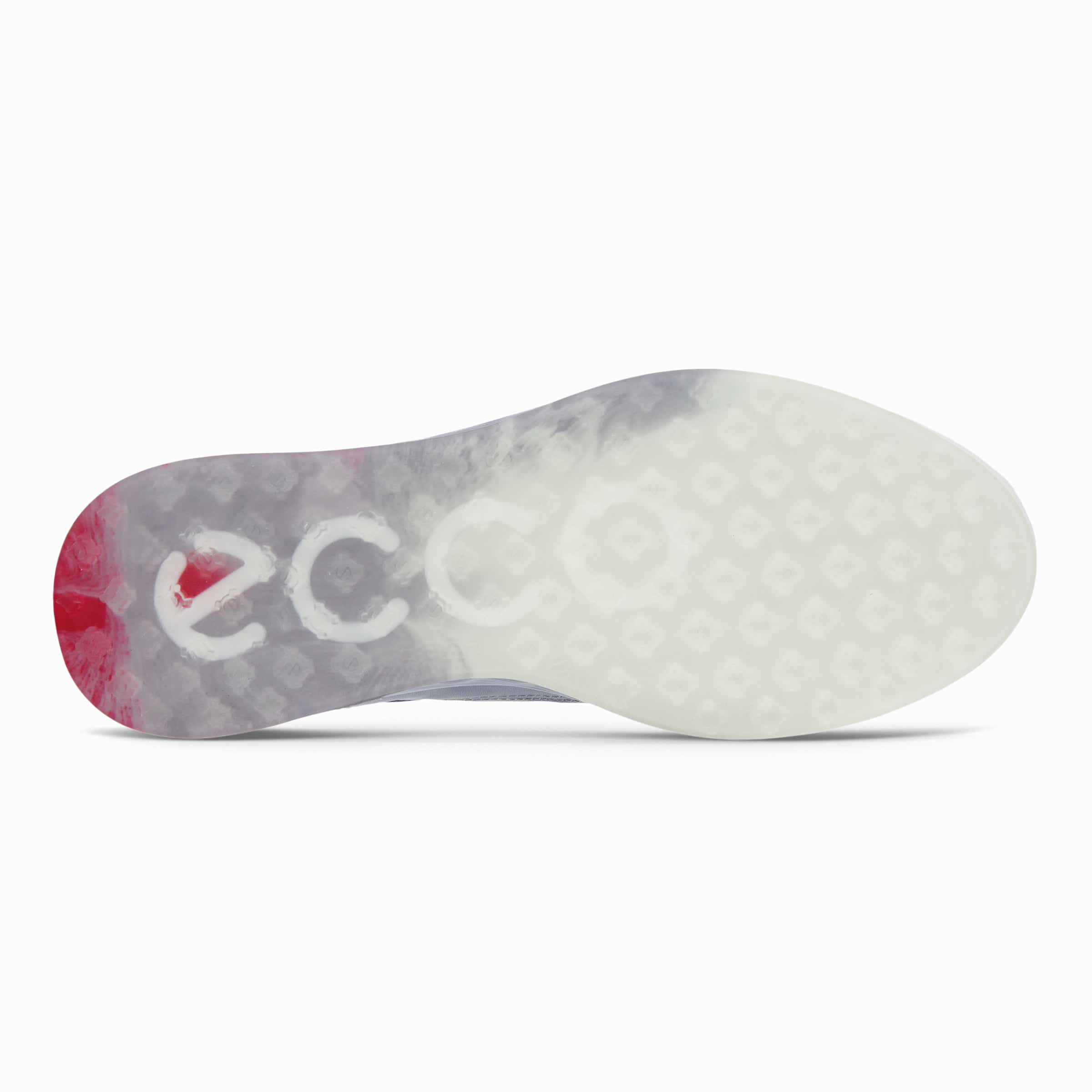 Ladies ECCO® Golf S-Three Leather Gore-Tex Shoe - Grey - Sole