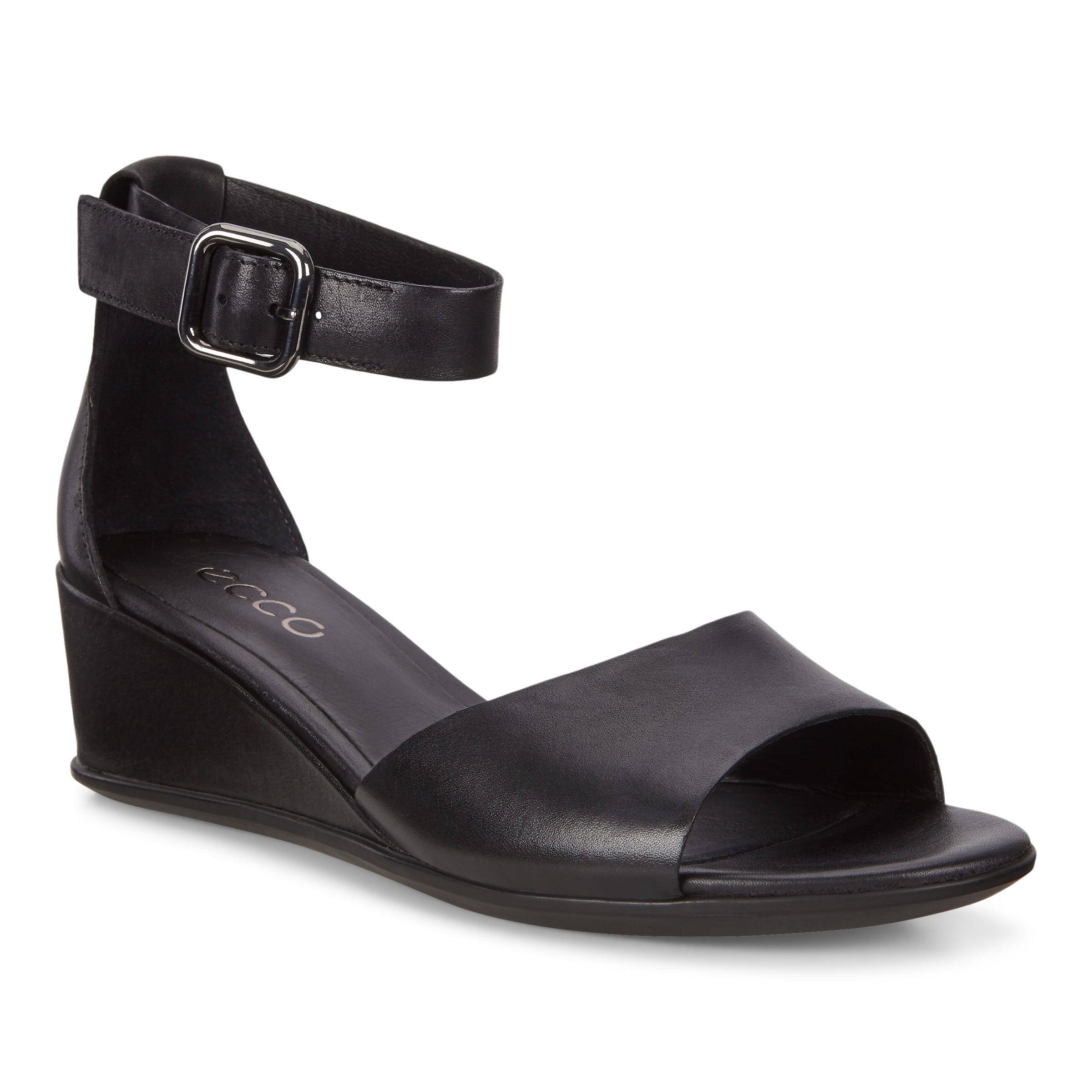 ECCO SHAPE 35 WEDGE SANDAL - Black - Main
