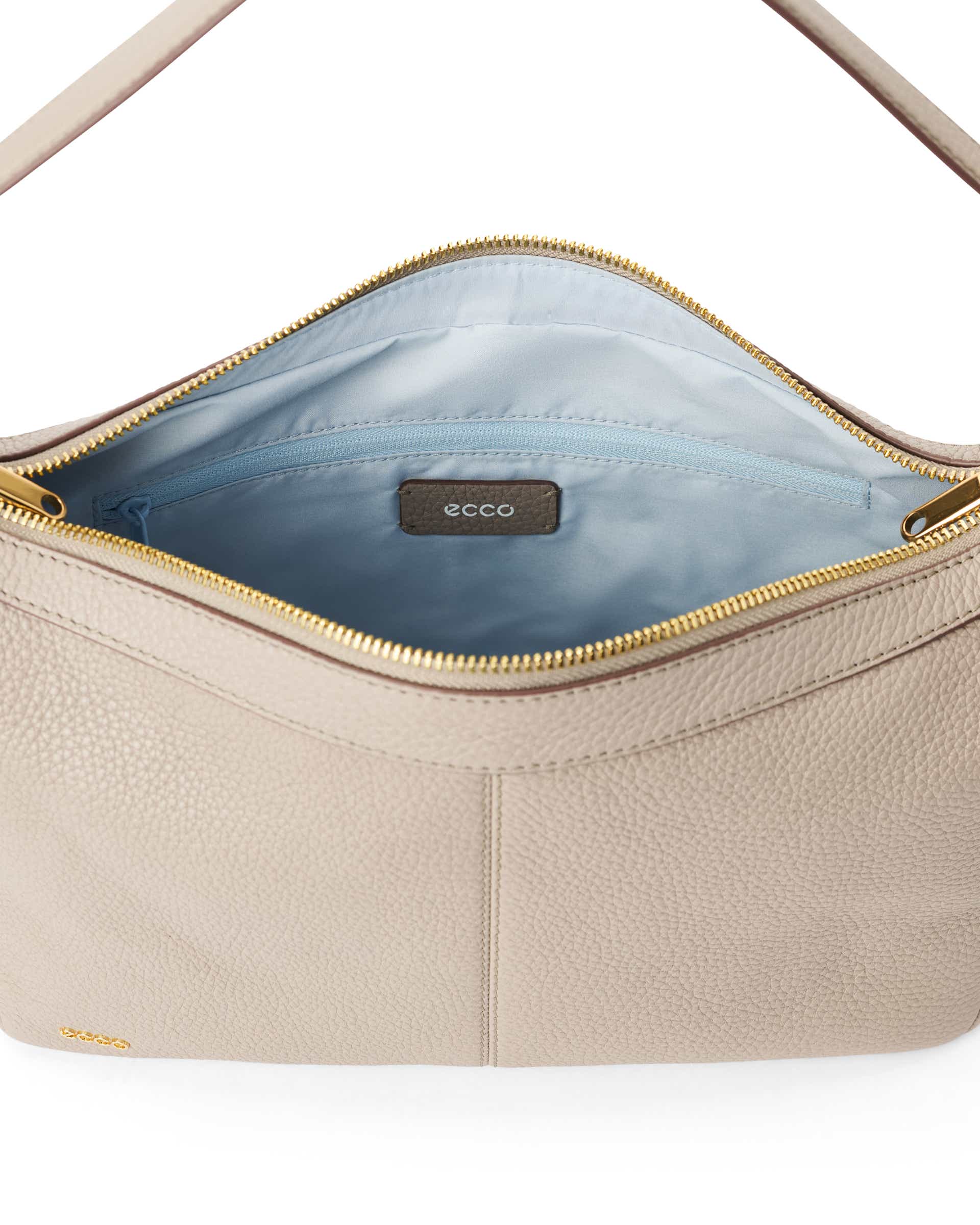 ECCO® Hobo leren hobotas - Beige - Inside